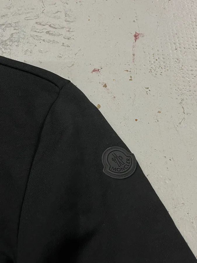 Moncler Moncler Kangaroo Pocket Zip Black Sweater Size US L / EU 52-54 / 3 - 7 Thumbnail