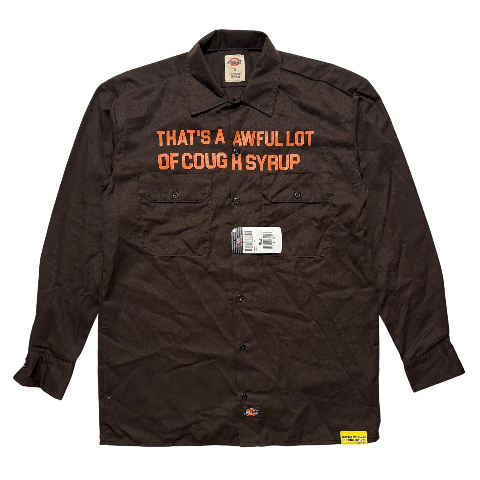 Awful Lot of Cough Syrup Awful Lot of Cough Syrup Dickies Button