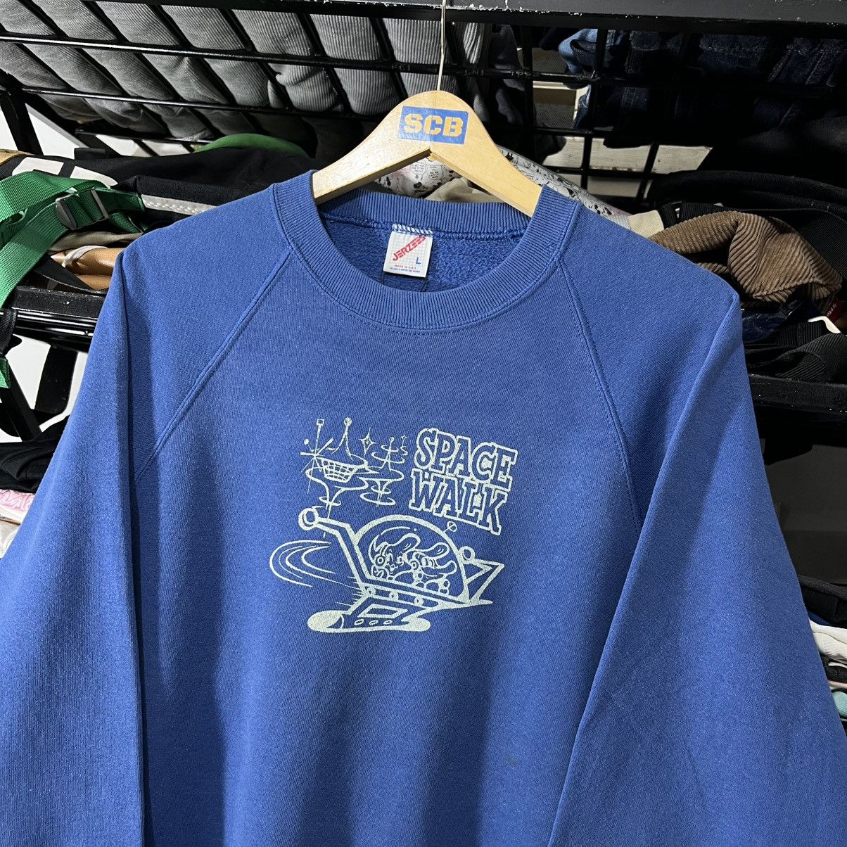 Jerzees × Vintage Vintage jerzees space welk sweatshirt crewneck Size US M / EU 48-50 / 2 - 2 Thumbnail