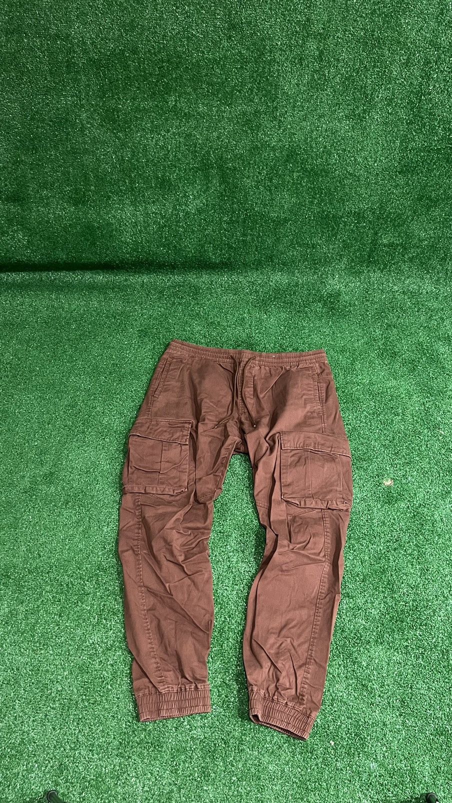 Other Dark Red Cargo Pant Jogger Size US 34 / EU 50 - 1 Thumbnail