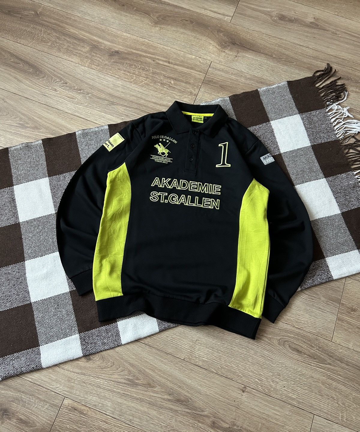 Rugby Ralph Lauren Akademie St.Gallen big logo mens rugby long-sleeved swiss Size US M / EU 48-50 / 2 - 1 Thumbnail