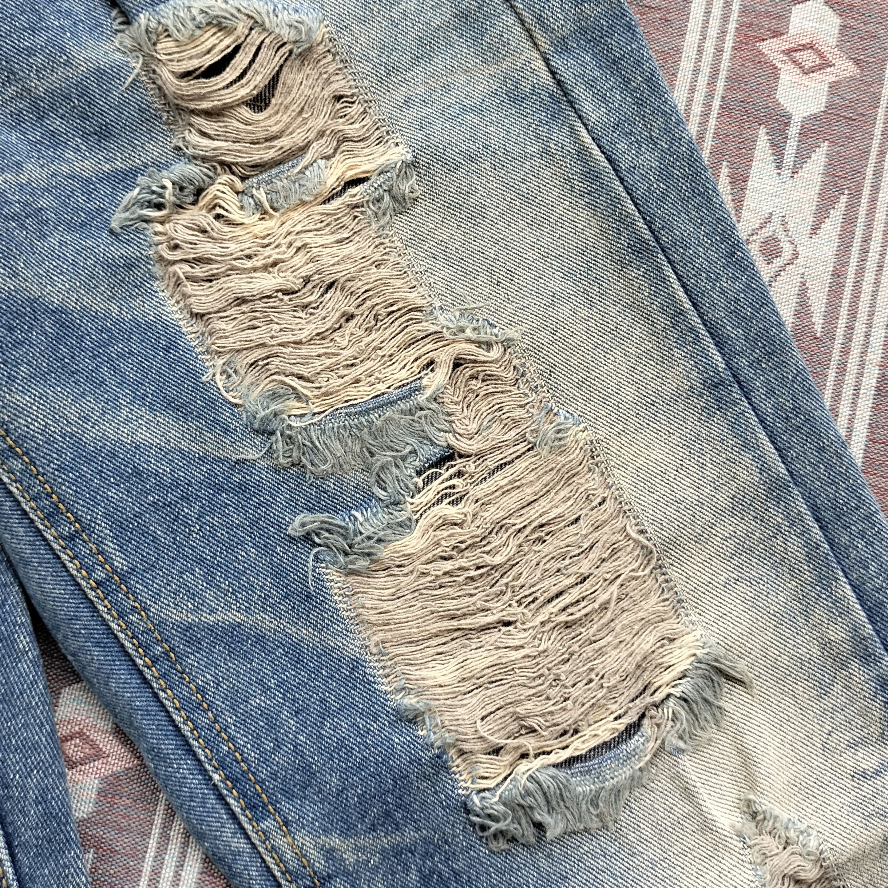Tornado Mart Example mud wash distressed denim Size US 33 - 6 Thumbnail