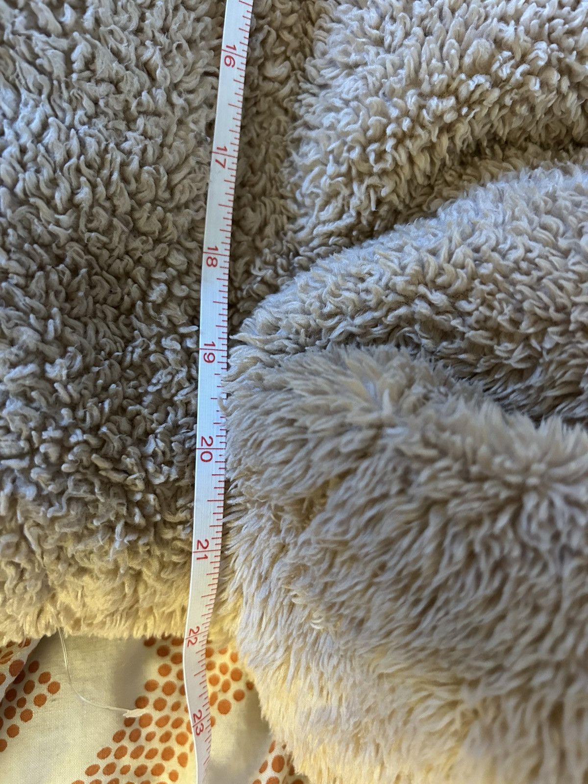 Hollister Hollister Mockneck Puffer Sherpa Cream Teddy Jacket Coat L Size L / US 10 / IT 46 - 6 Thumbnail