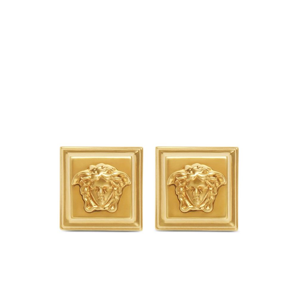 Versace Versace GOLD Earrings Size ONE SIZE - 1 Thumbnail