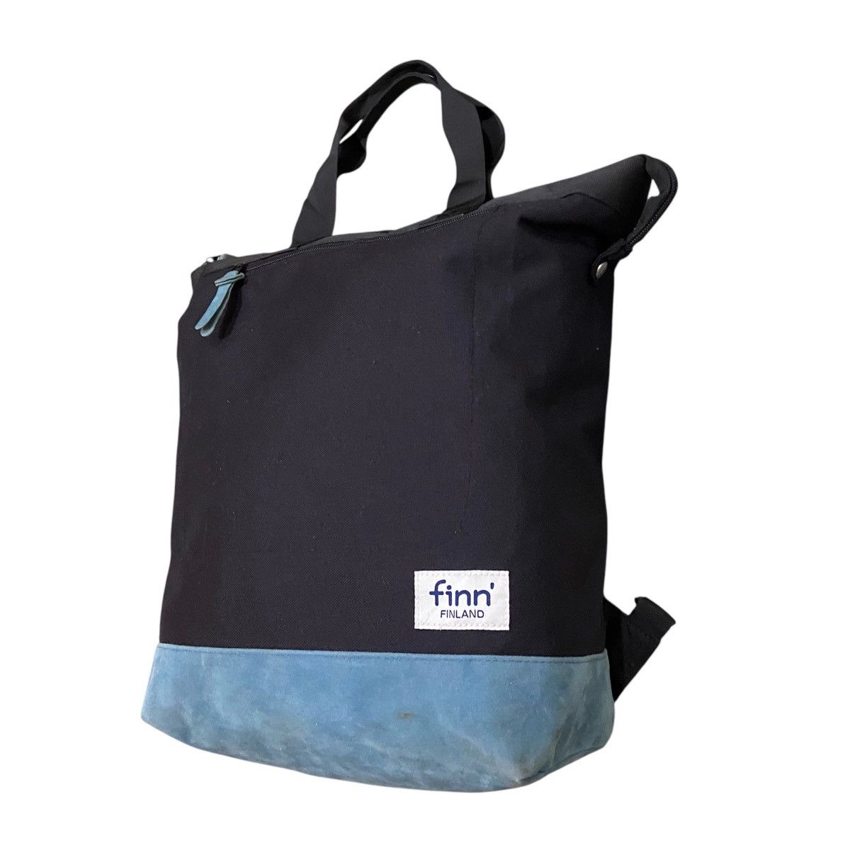 Japanese Brand Finn Finland 2-Way Tote Canvas Convertible Daypack Size ONE SIZE - 2 Thumbnail