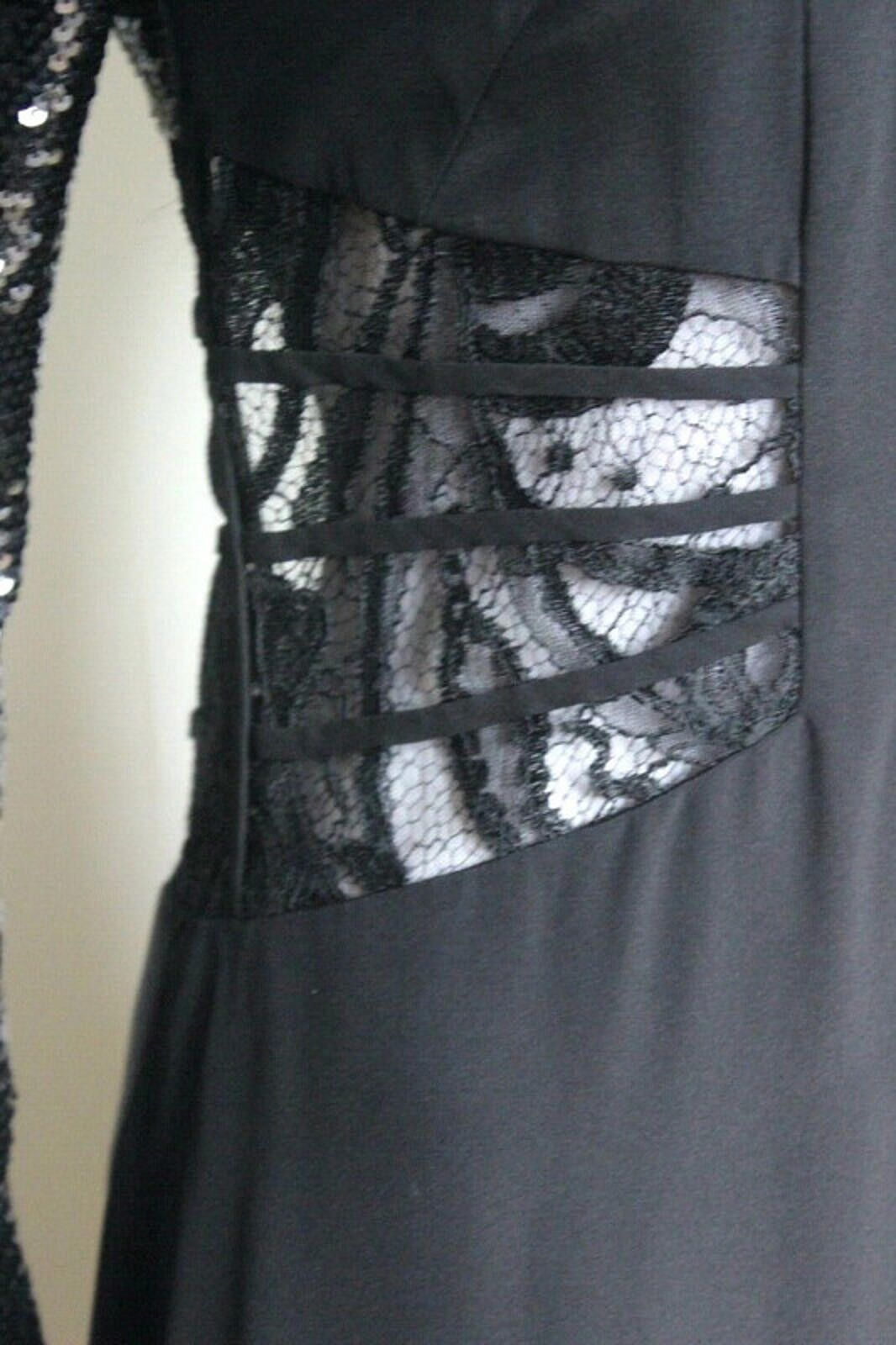 Other £3770 Emilio Pucci Sequin Lace Silk Gown Maxi Dress uk10 Size M / US 6-8 / IT 42-44 - 7 Thumbnail