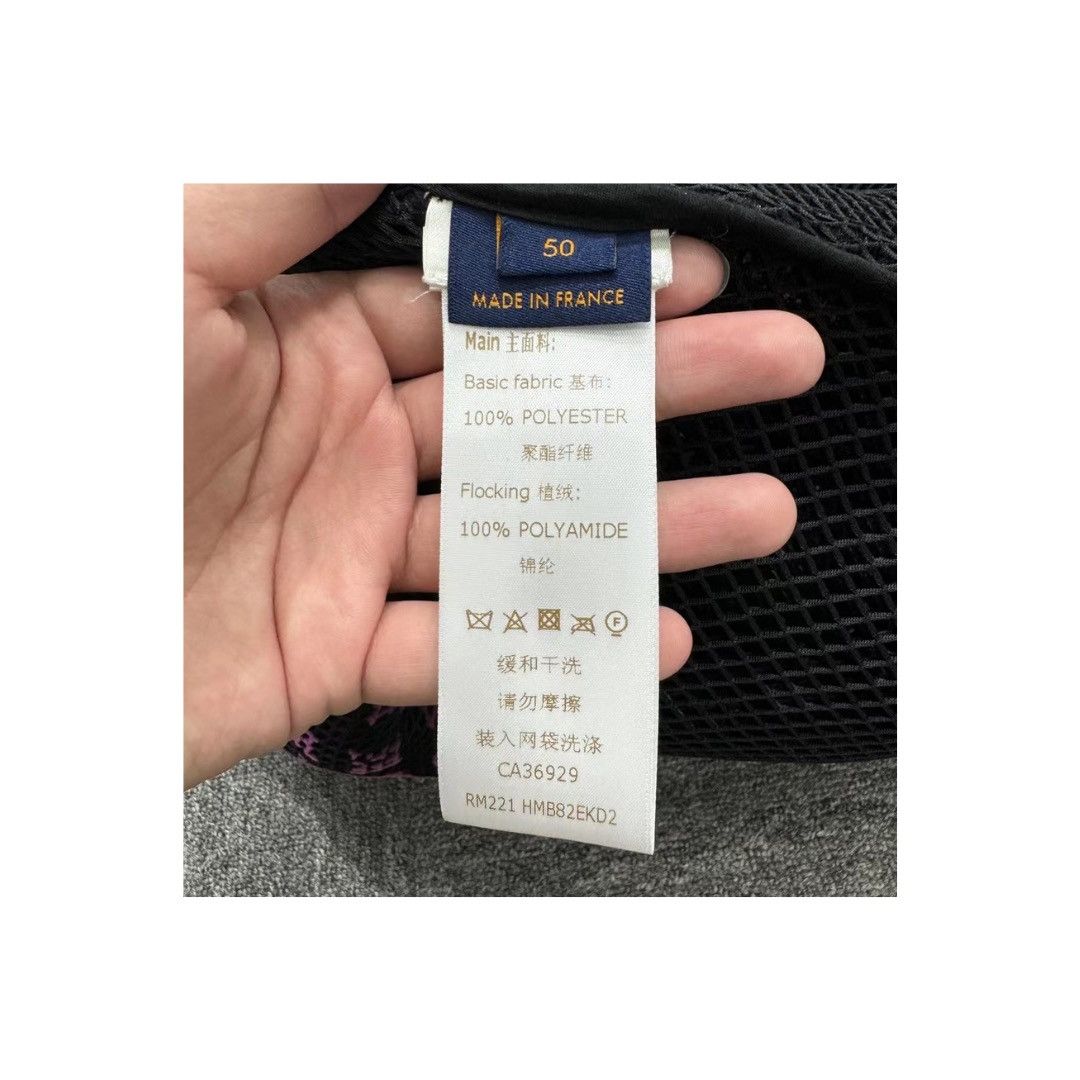 Louis Vuitton Black Gradient Monogram Mesh Hoodie