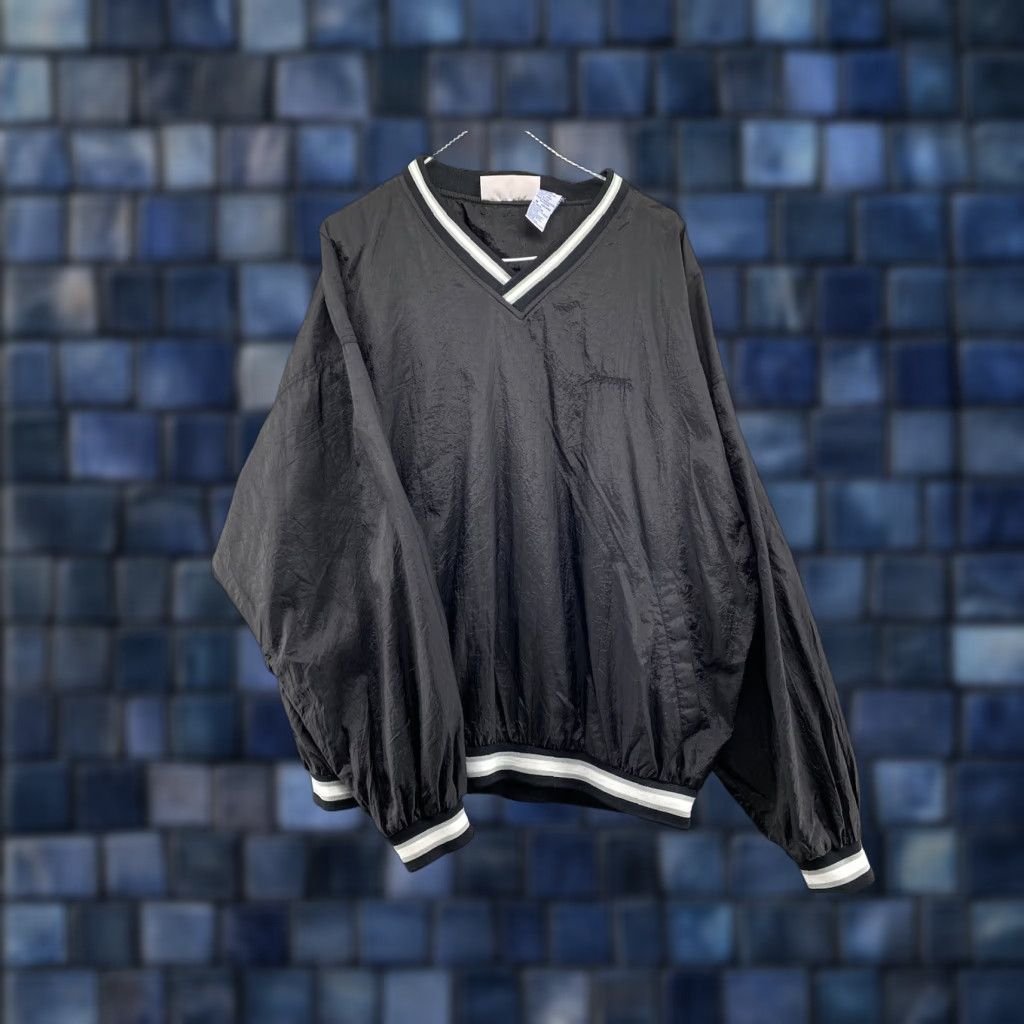 Spalding VINTAGE Spalding Jacket T-Shirt Mens M Black Nylon Shell Wind Breaker 90s Logo Athletic Size US M / EU 48-50 / 2 - 1 Thumbnail