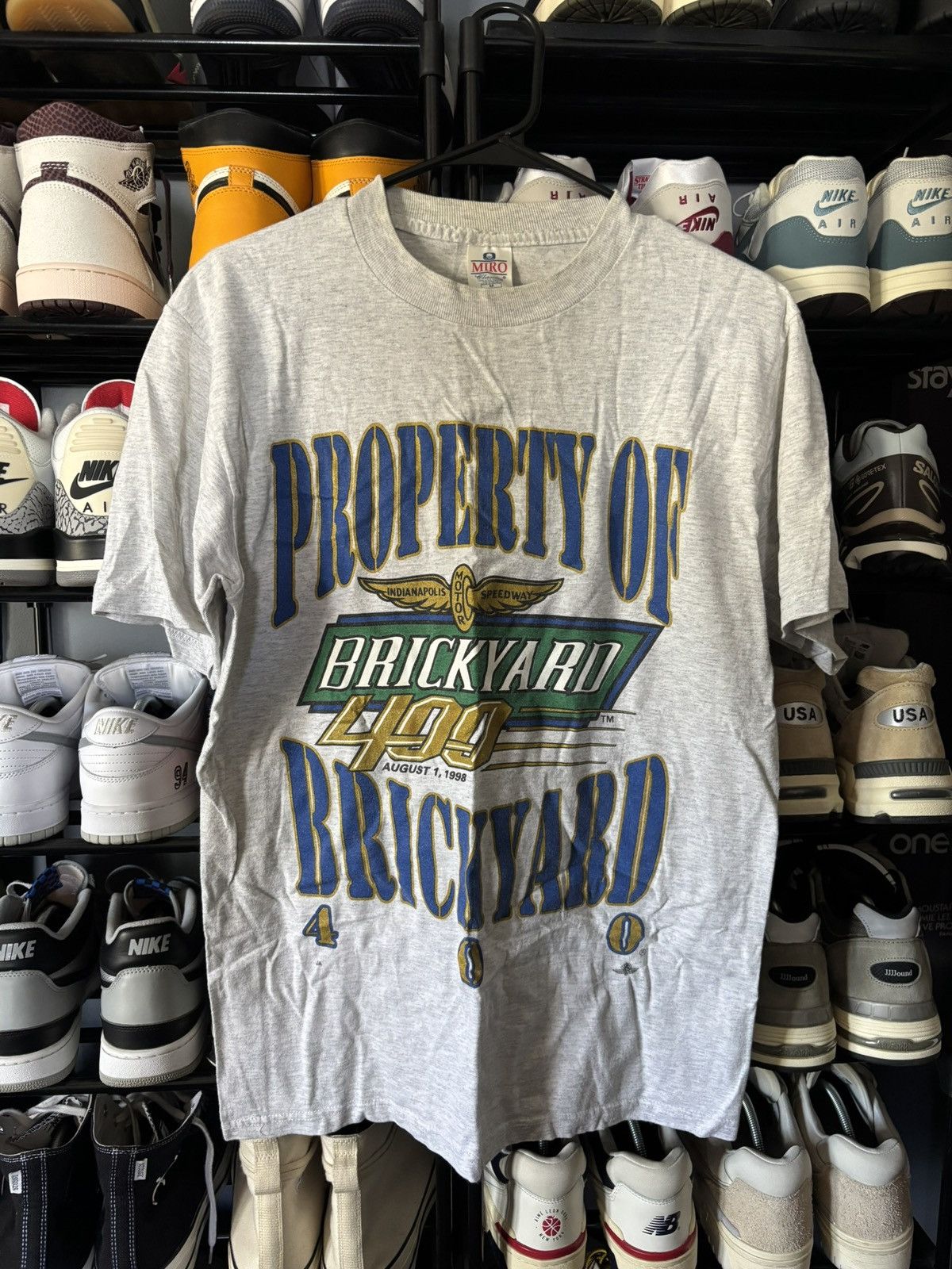 Vintage Brickyard 500 Vintage Tee Size US M / EU 48-50 / 2 - 1 Thumbnail