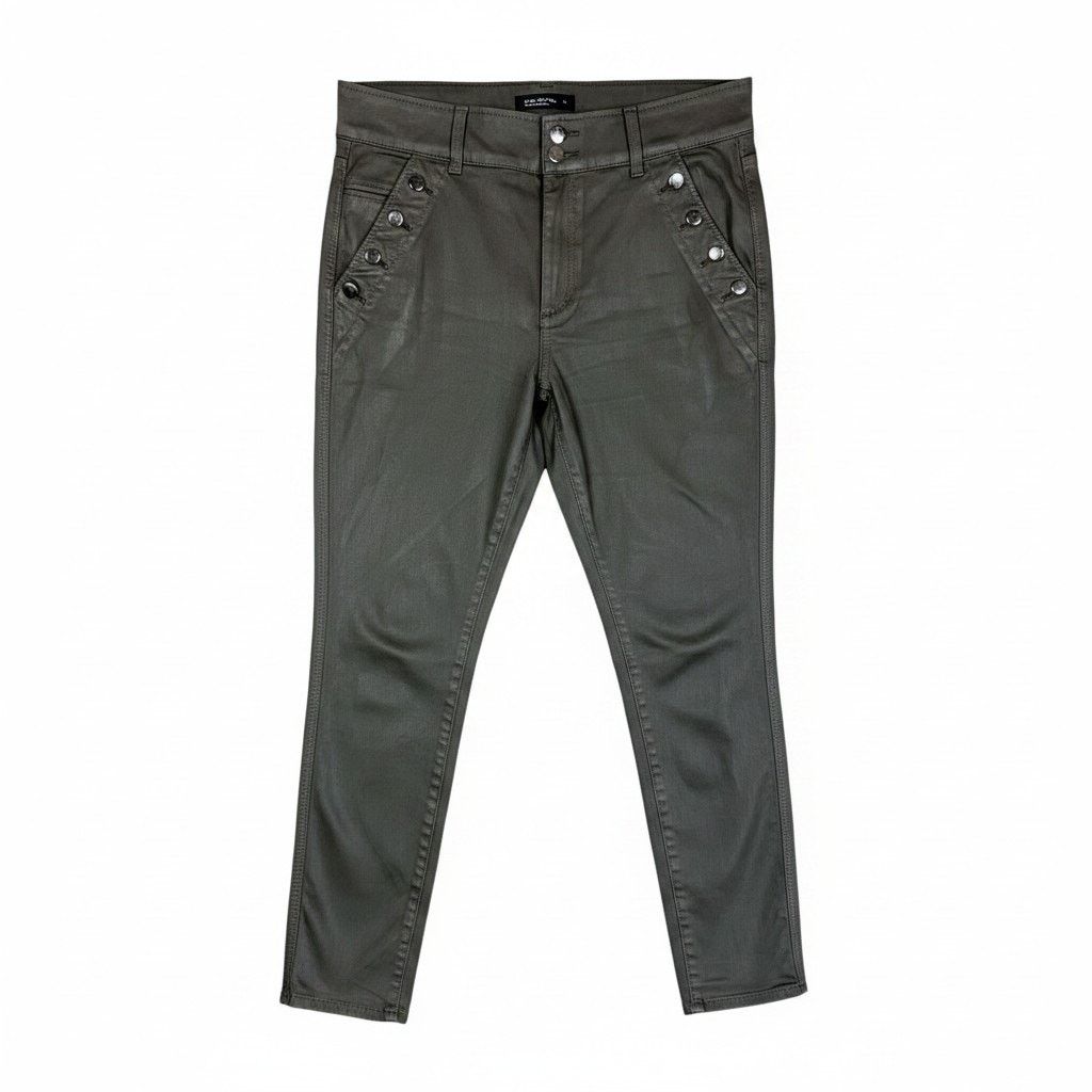 Joe's Joe's Jeans Women's 32 The Georgia High-Rise Button Black Size 32" / US 10 / IT 46 - 1 Thumbnail