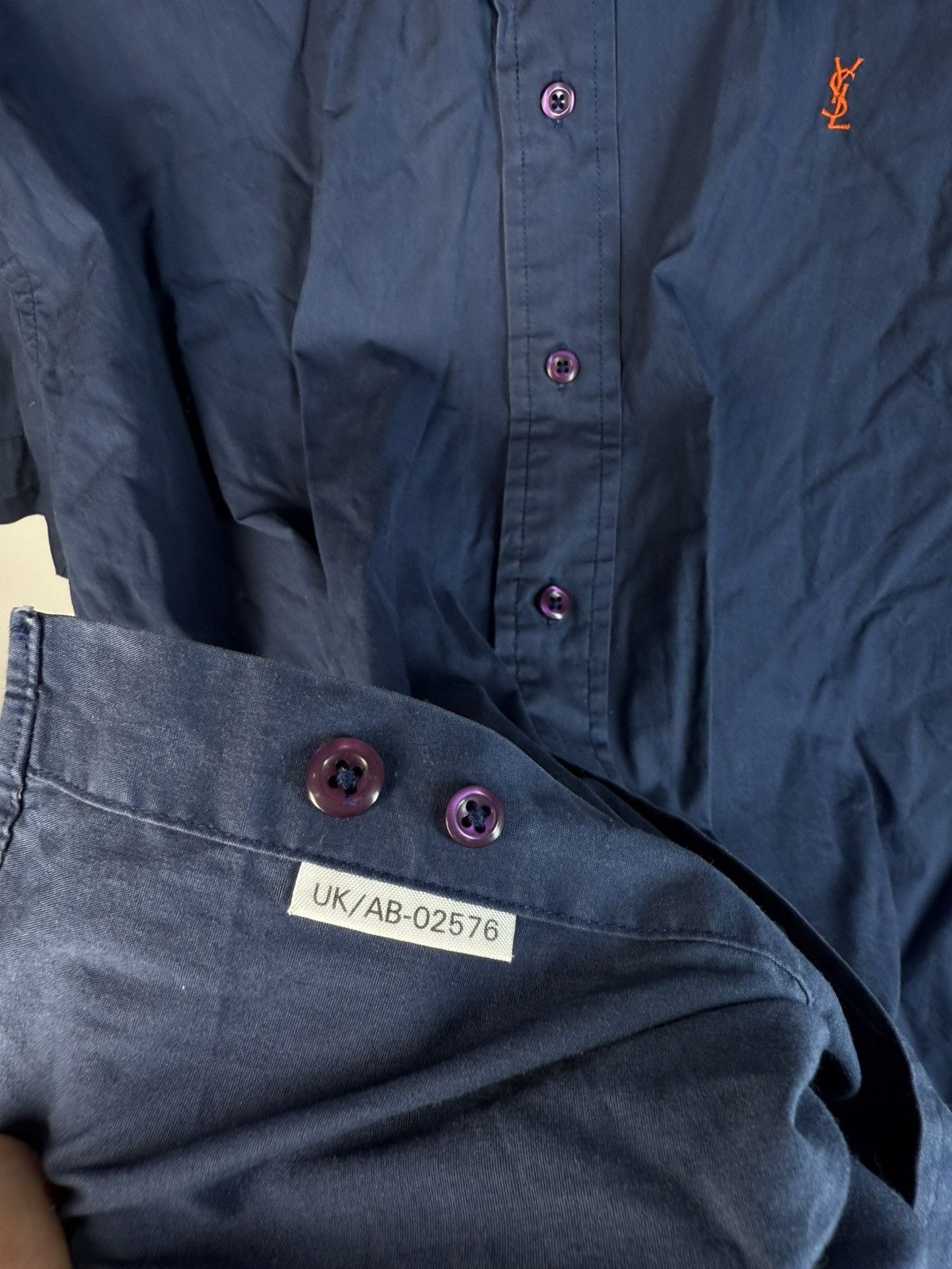 Yves Saint Laurent Cotton YSL Shirt Summer Button Up Luxury y2k Casual Collar Size US L / EU 52-54 / 3 - 8 Thumbnail