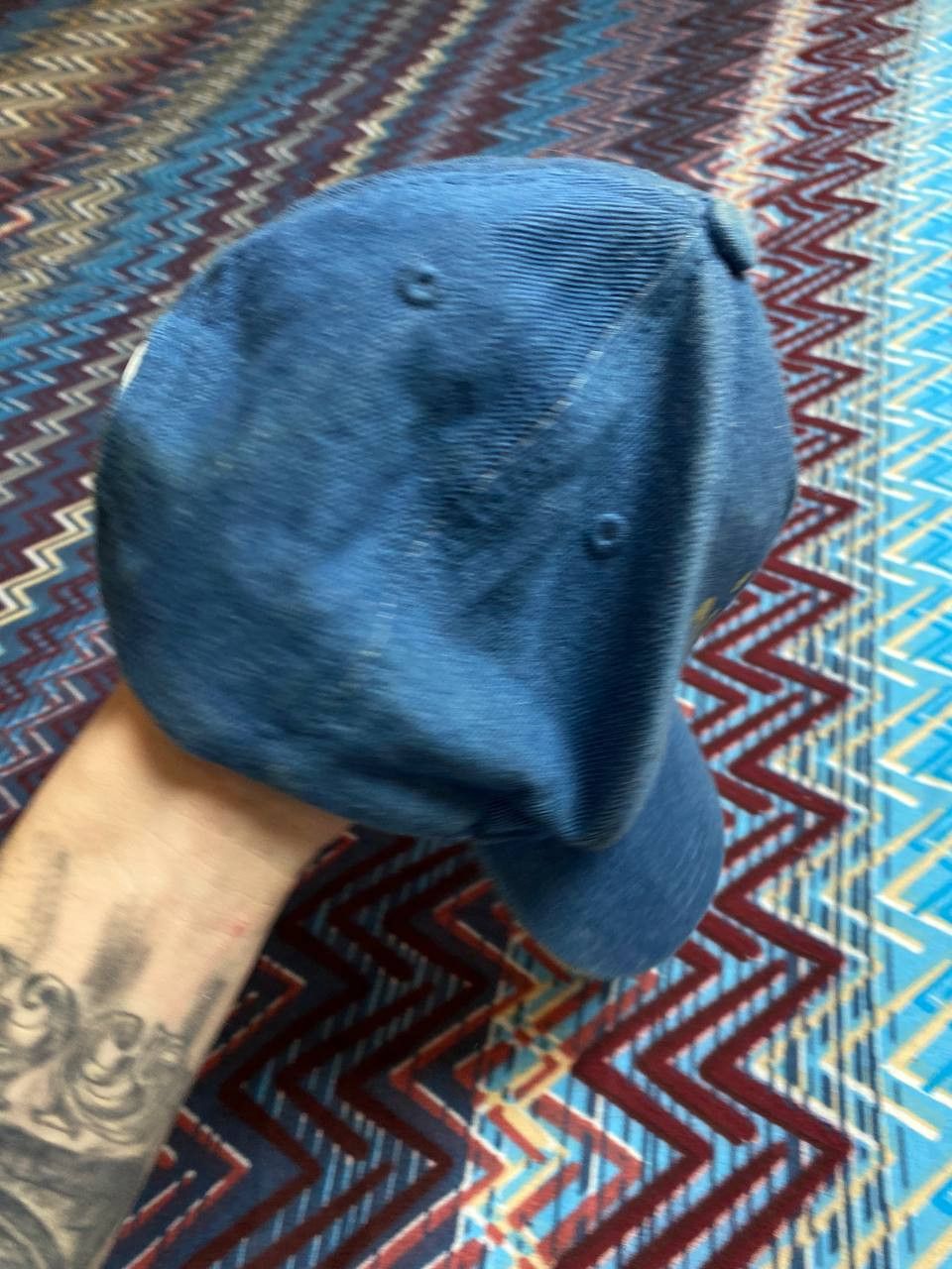 Diesel Hats blue Vintage big logo Diesel Cap Y2K streetwear Size ONE SIZE - 9 Thumbnail