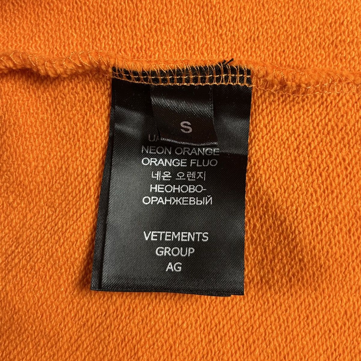 Vetements Vetements Hi-Speed Fashion Hoodie Size US S / EU 44-46 / 1 - 9 Thumbnail