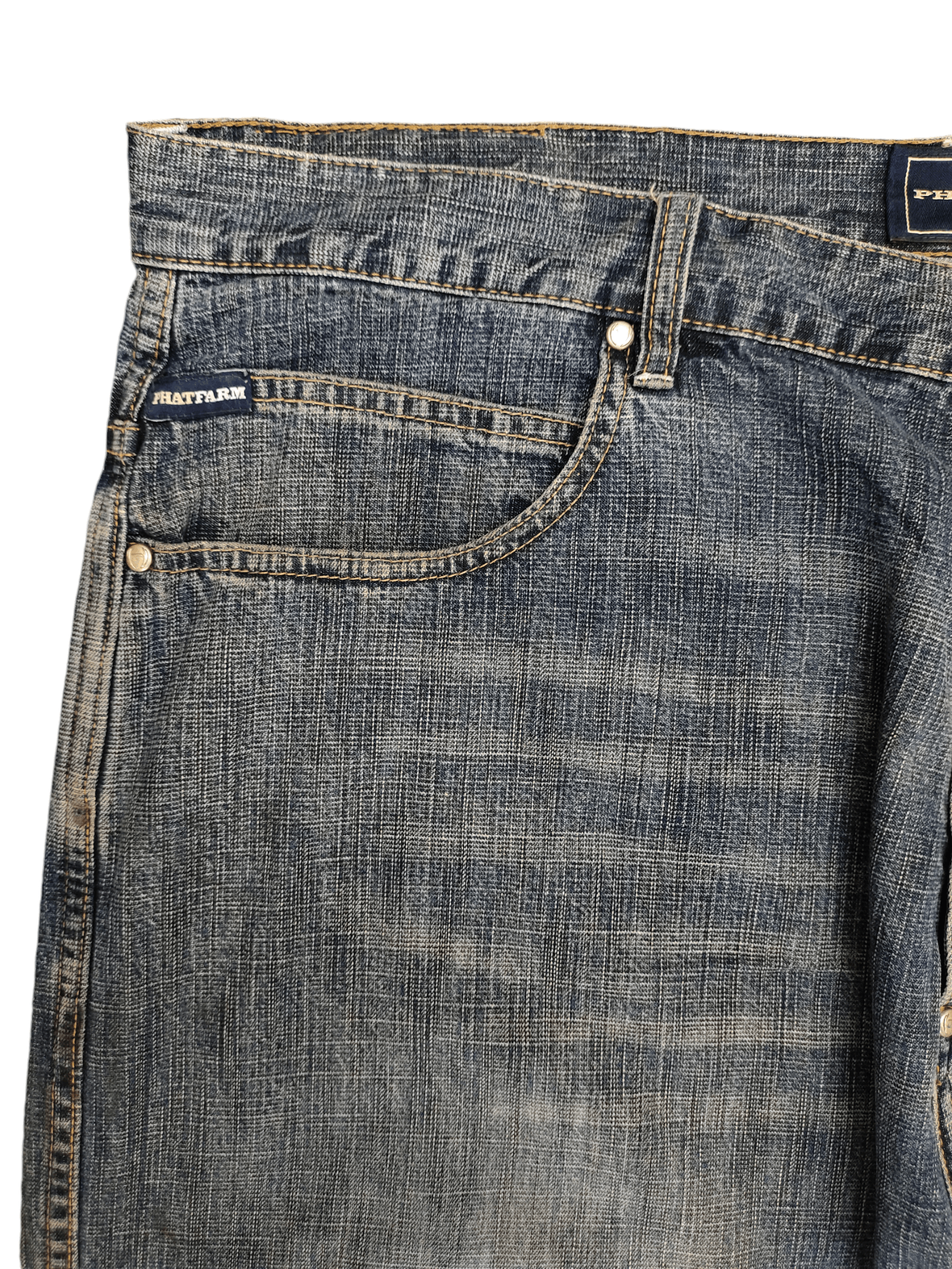 Phat Farm Baggy Jeans Phat Farm Clawmark Denim Wide Leg 90s Jnco Size US 42 / EU 58 - 3 Thumbnail