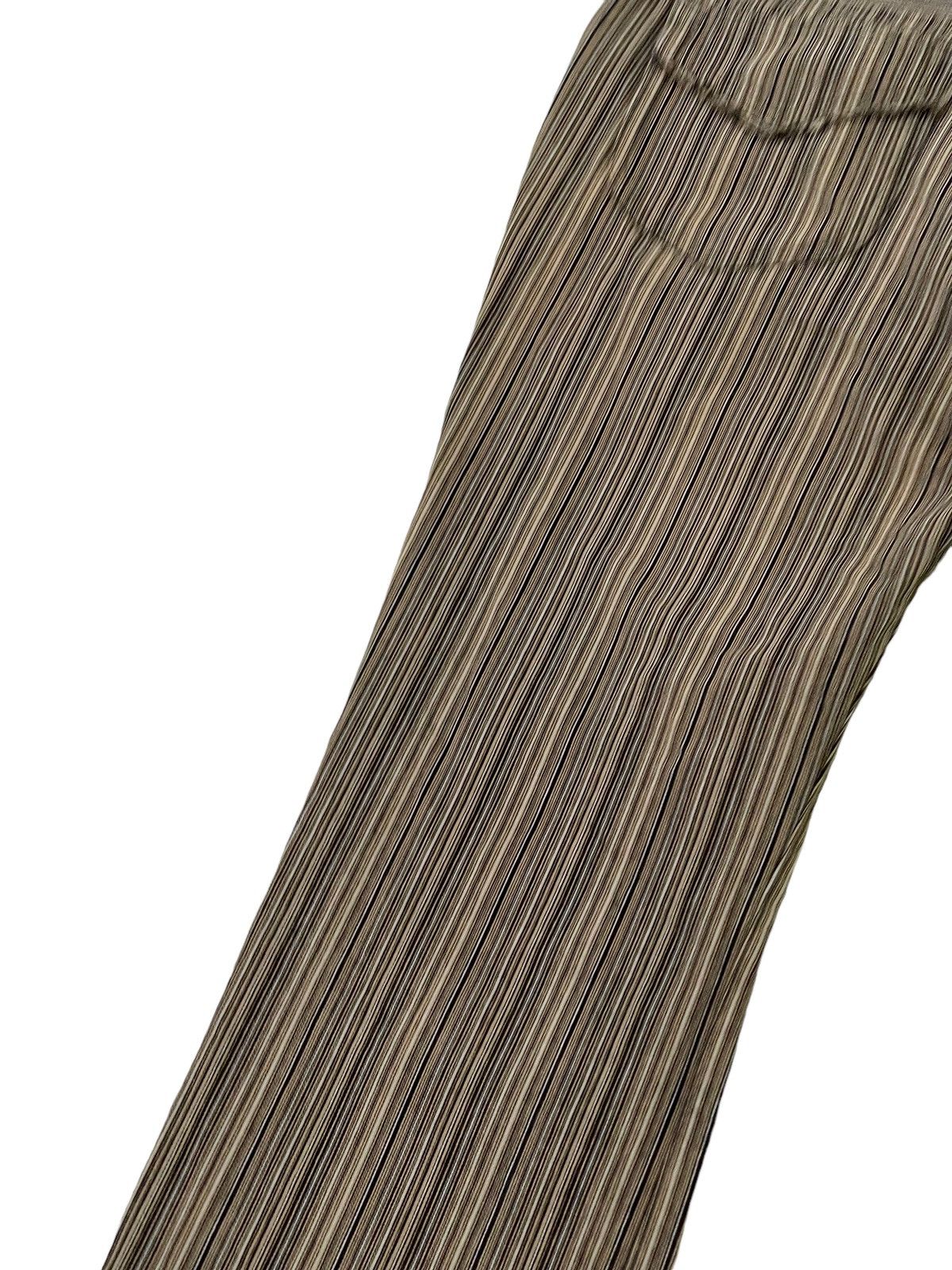 Japanese Brand Flare Jeans Nicole Club Striped Low Rise Boot Cut 7🟦8 Size US 29 - 14 Thumbnail