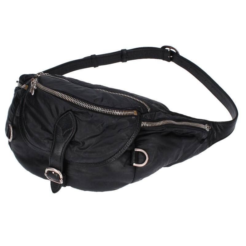 image of Chrome Hearts 1 Nylon Snat Pack in Black, Men's