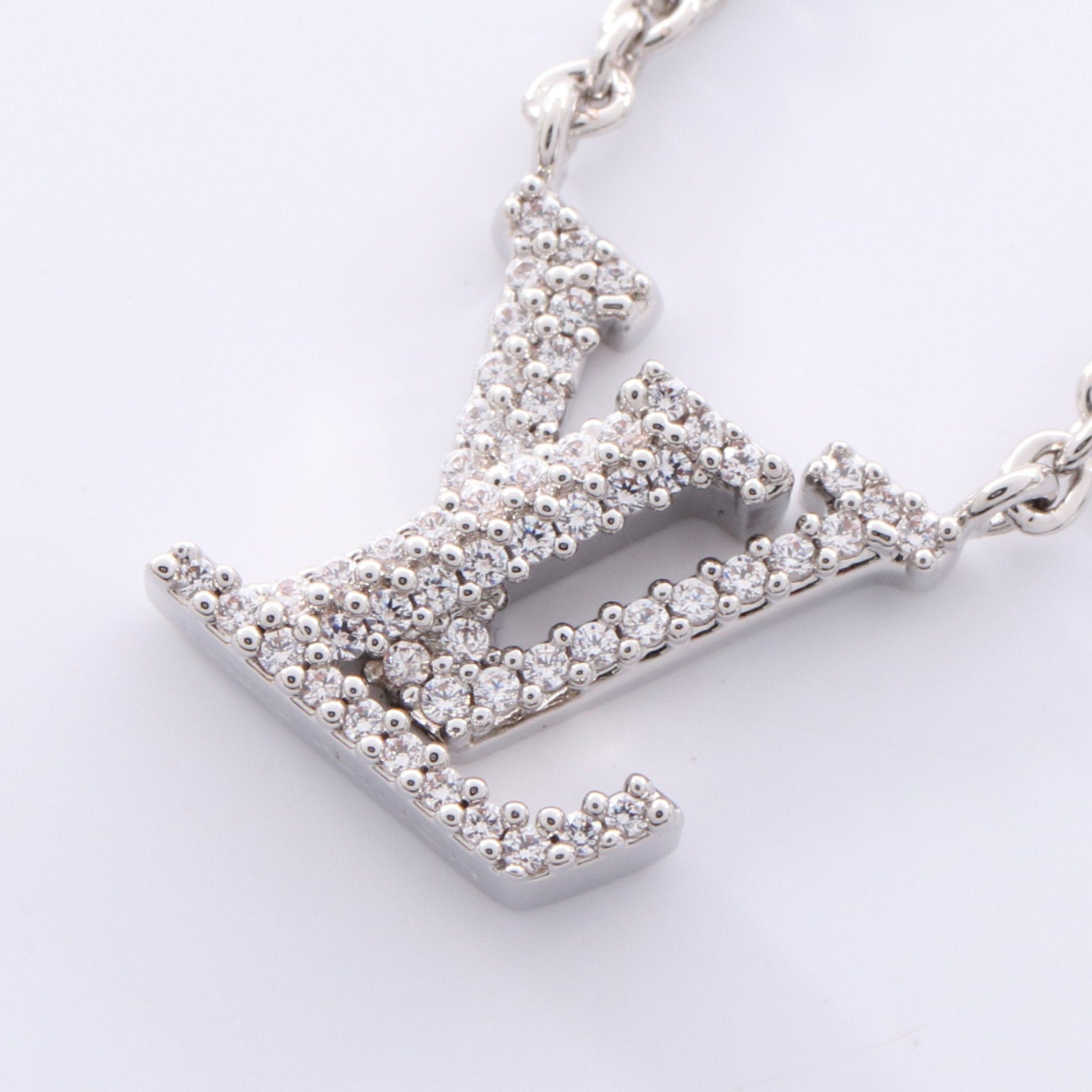Louis Vuitton Louis Vuitton Lv Iconic Necklace Silver Size ONE SIZE - 1 Thumbnail