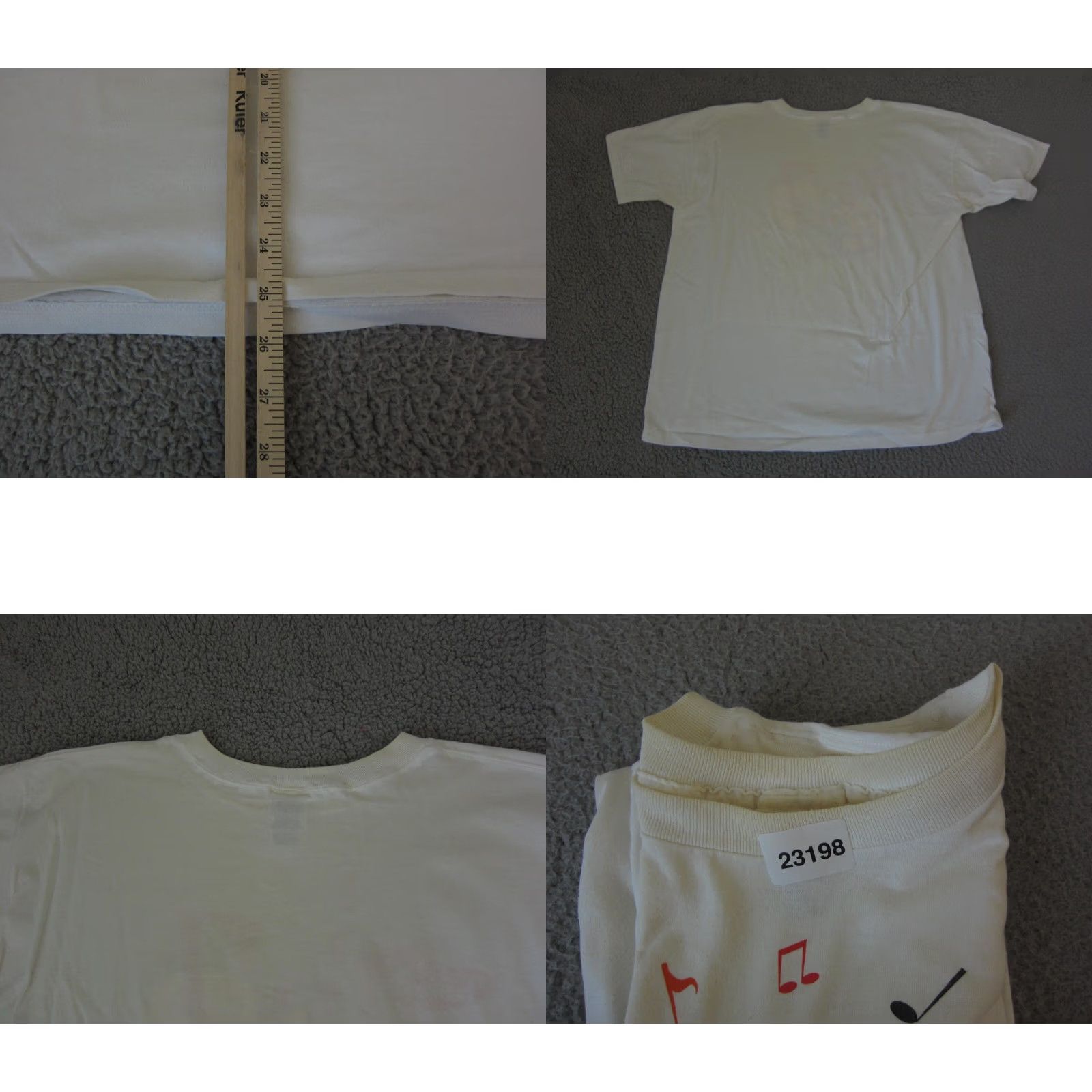 Fruit Of The Loom VINTAGE Distance Running Shirt Mens XL White 5K Run Walk Fruit of the Loom Shirt Short Sleeve Crew Neck Jersey 80s 90s Classic Moms Mens Size US XL / EU 56 / 4 - 9 Thumbnail