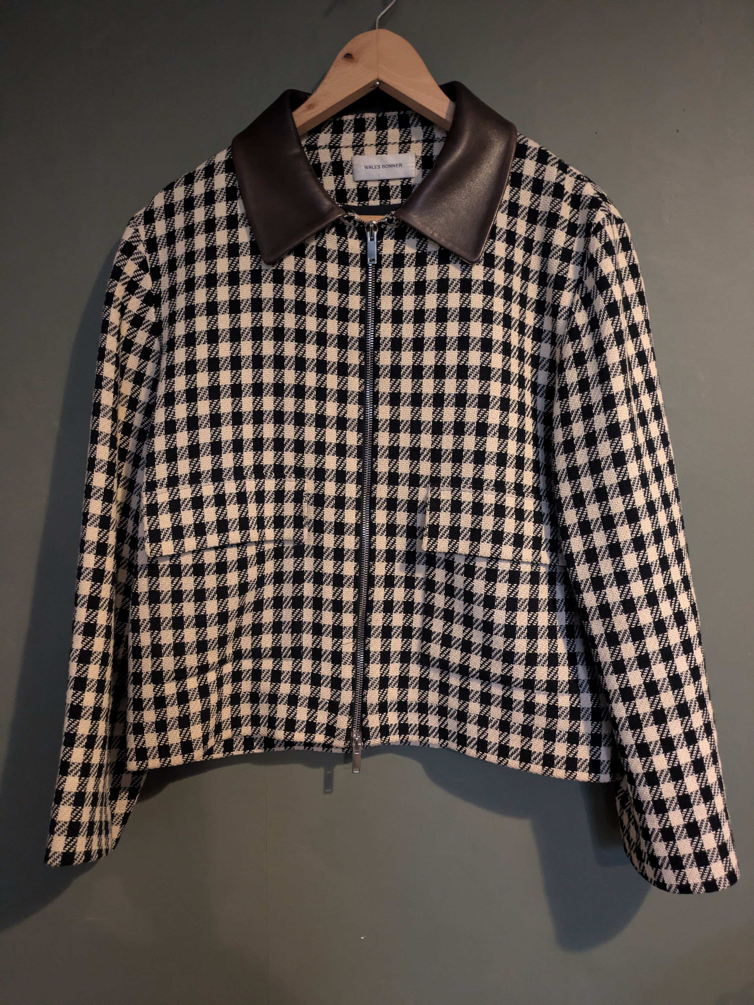 Wales Bonner AW18 black cream jacket jacket Size US M / EU 48-50 / 2 - 1 Thumbnail