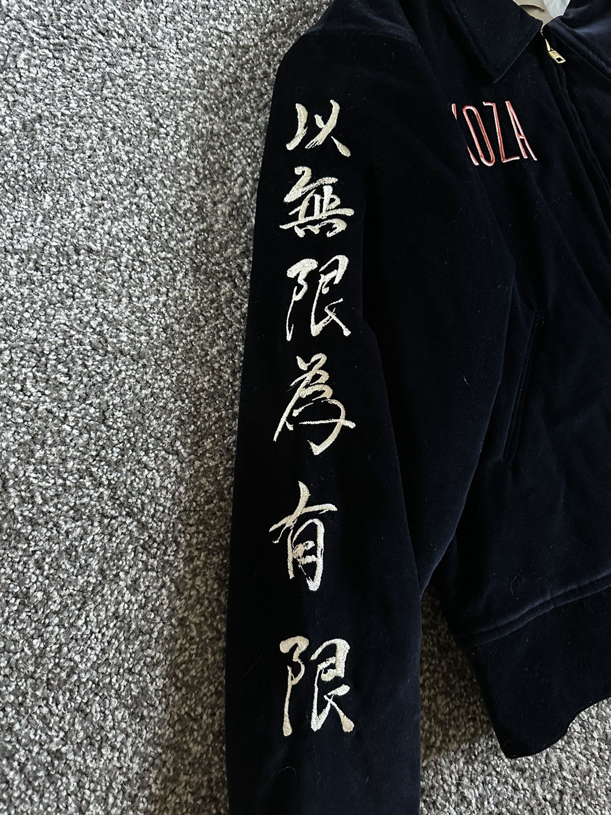 Kozaburo Velvet Souvenir Jacket
