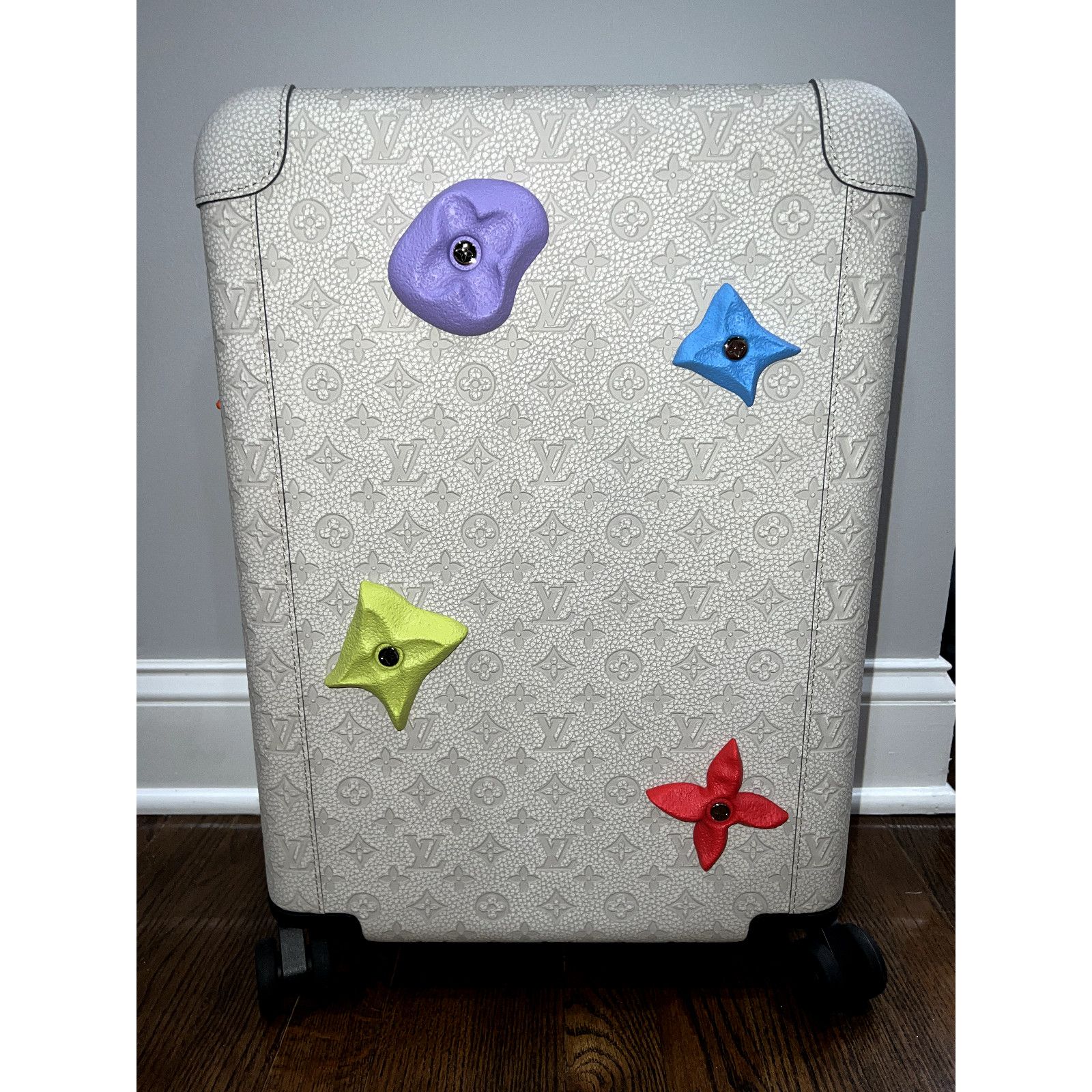 Louis Vuitton Louis Vuitton Leather Cabin Rolling Luggage Travel Bag Size ONE SIZE - 2 Thumbnail
