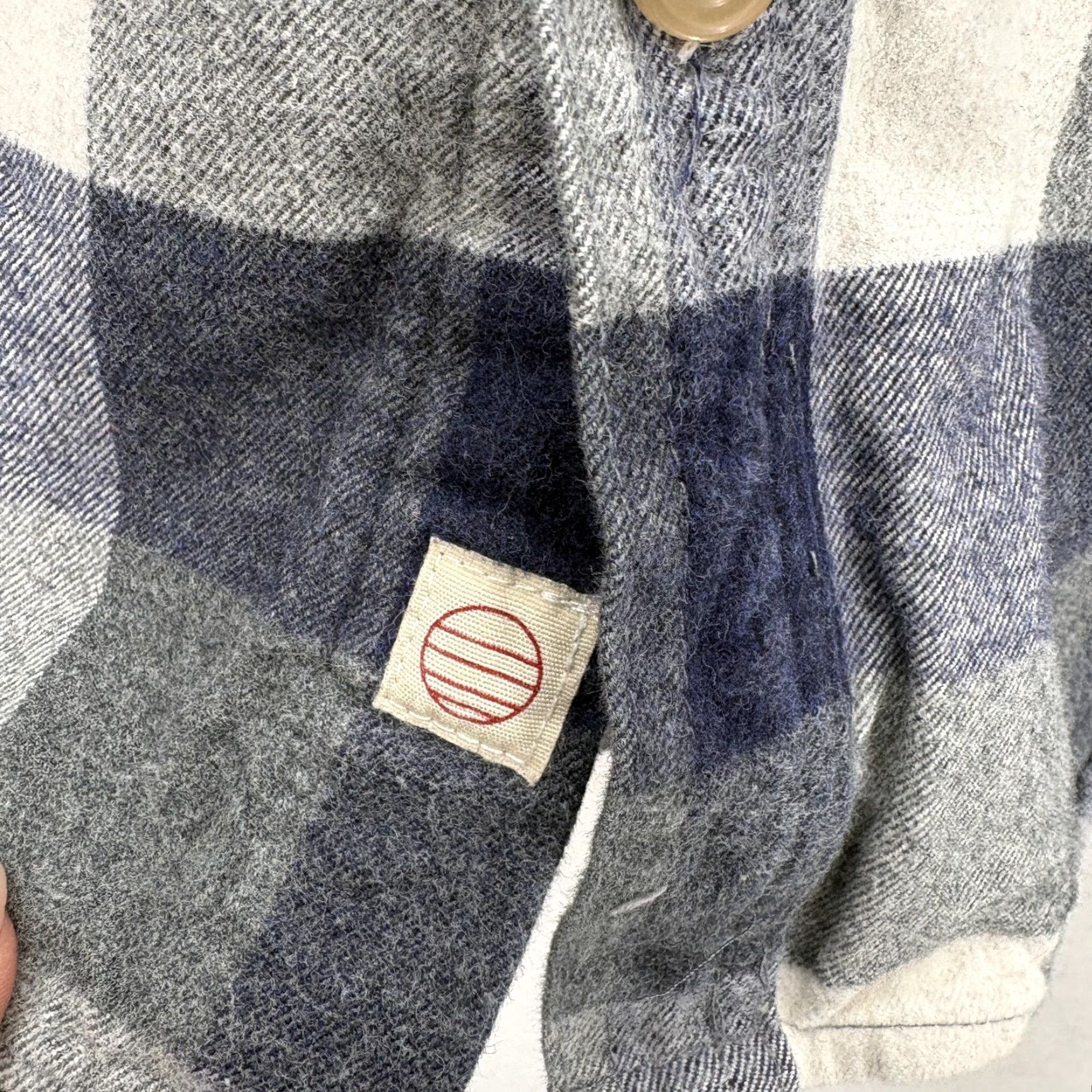 Marine Layer Marine Layer Flannel Shirt Mens M Blue Gray Plaid Lined Long Sleeve Casual Size US M / EU 48-50 / 2 - 5 Thumbnail