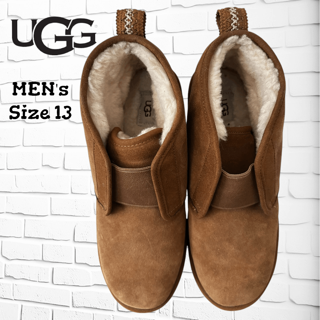 Ugg MENS UGG SHEEPSKIN BOOTIE SIZE 13 NWOT Size US 13 / EU 46 - 1 Thumbnail