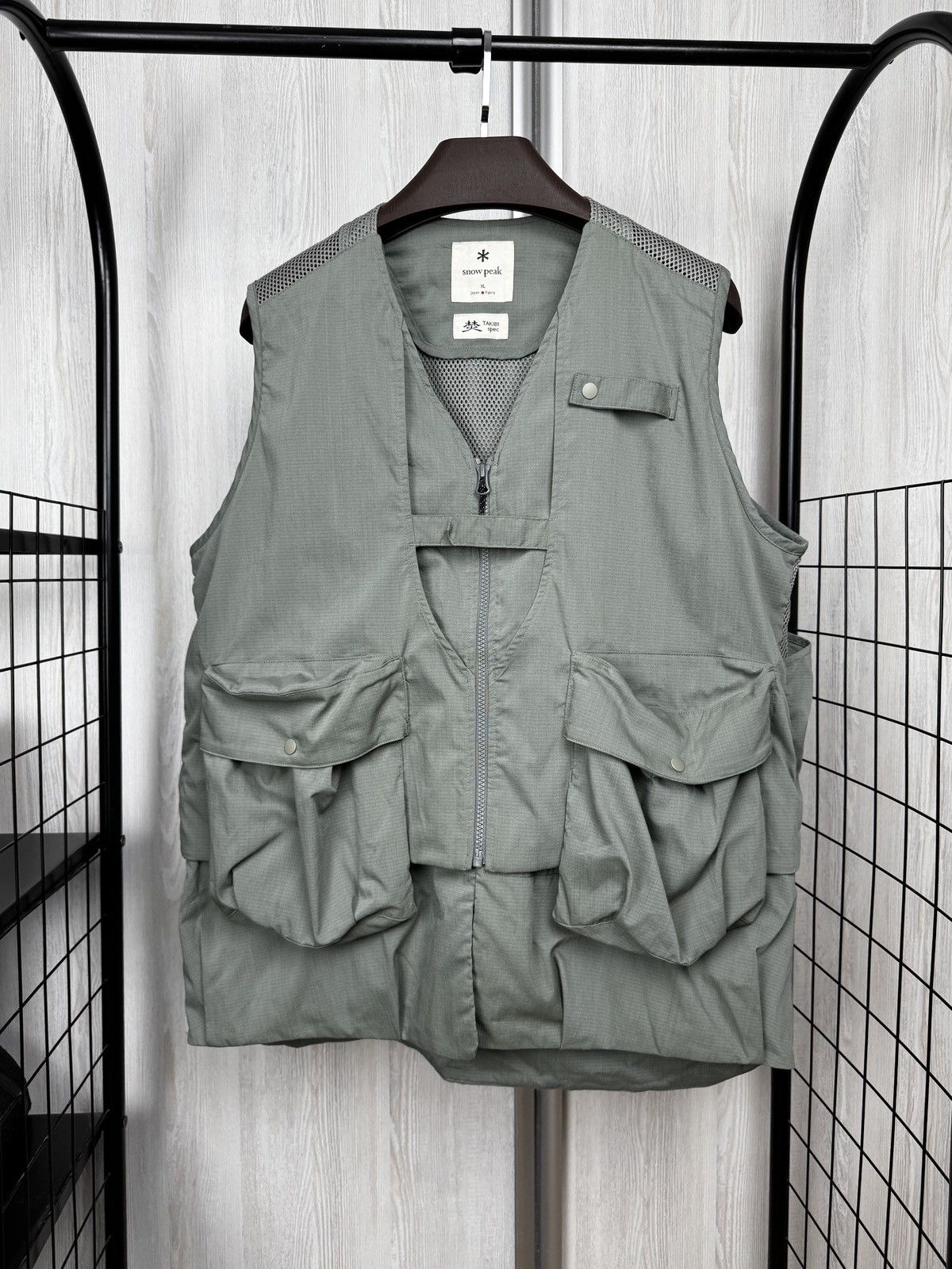 Snow Peak Snow Peak Green Fire-Resistant Vest Size US XL / EU 56 / 4 - 1 Thumbnail