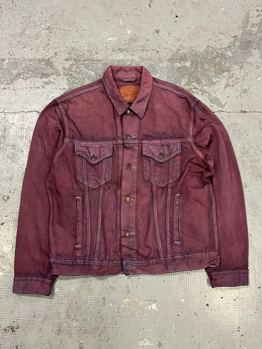 2000s Levi’s Purple Dye Denim Jacket