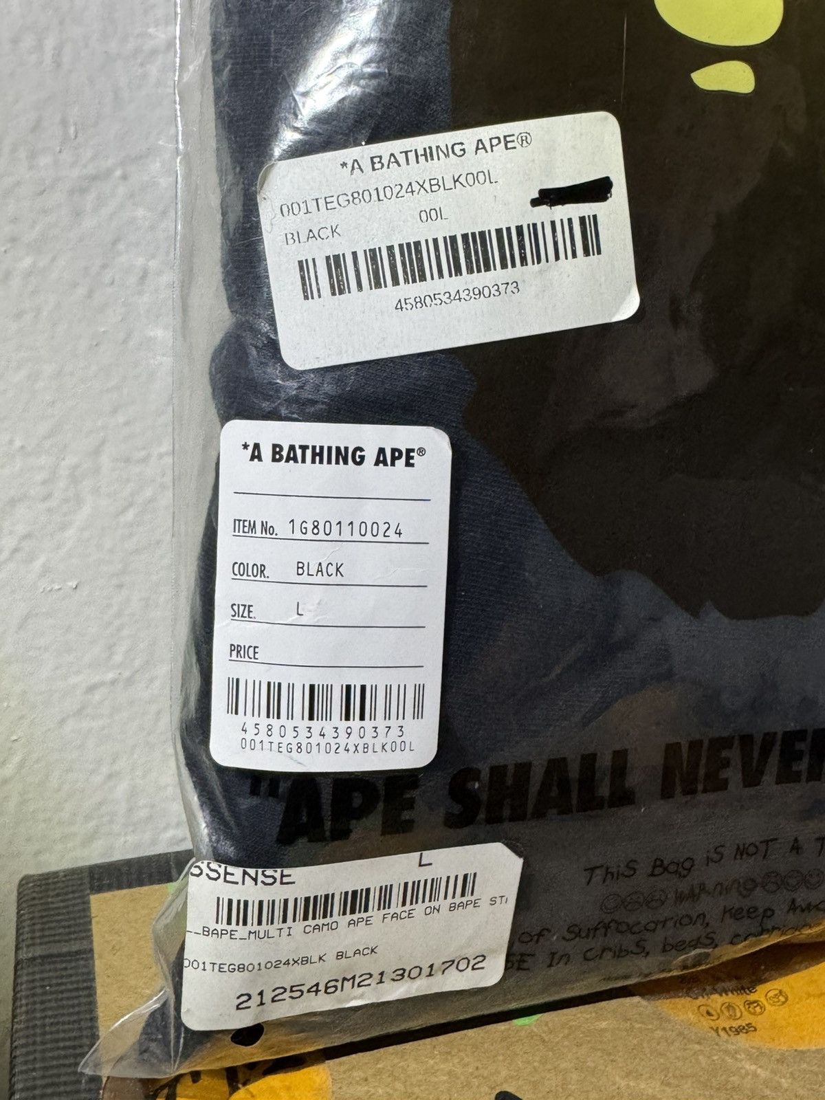 Bape RARE BAPE TSHIRT Size US L / EU 52-54 / 3 - 5 Thumbnail