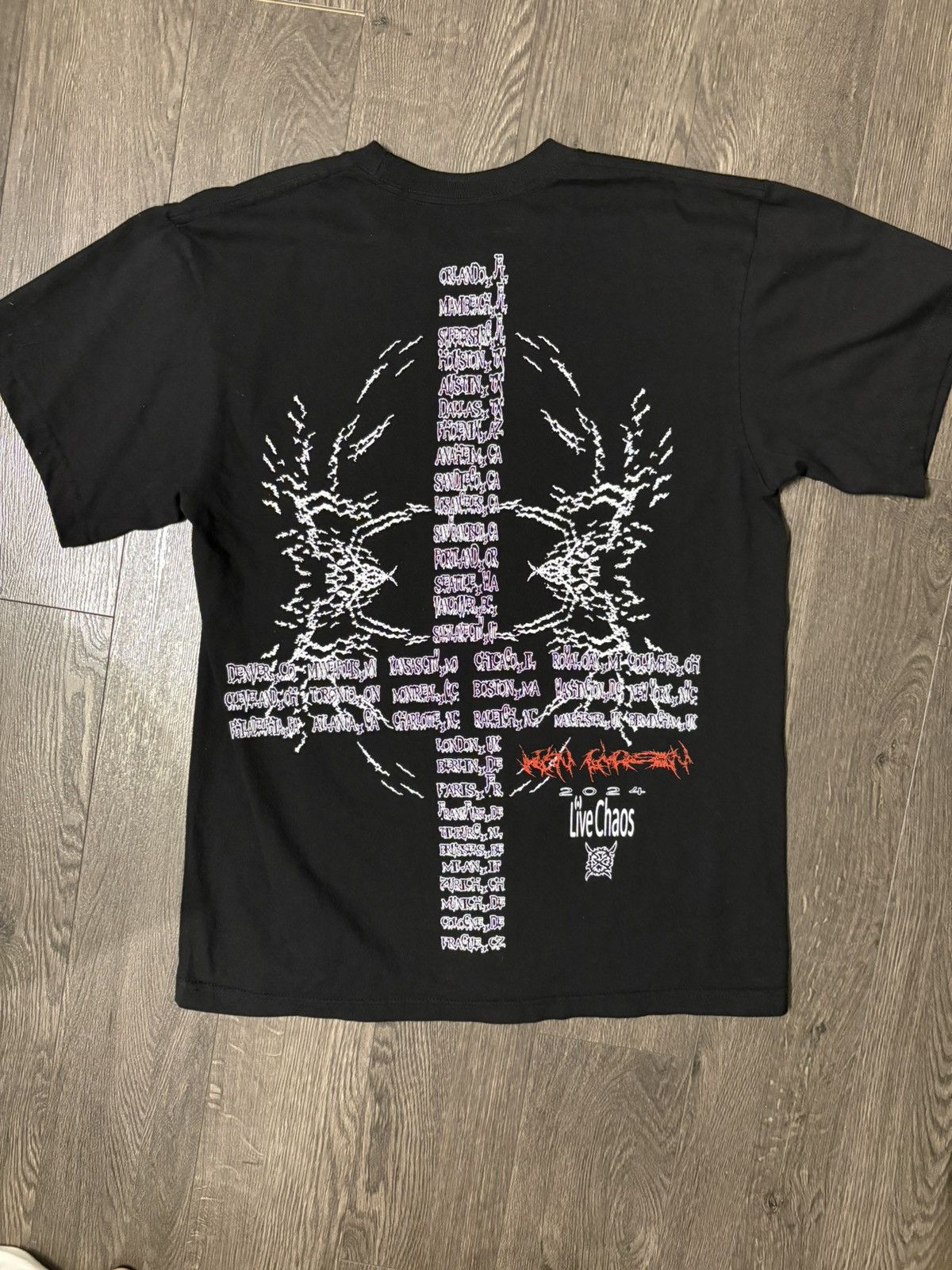 Ken Carson Ken Carson T shirts (AGC tour) Size US M / EU 48-50 / 2 - 6 Thumbnail