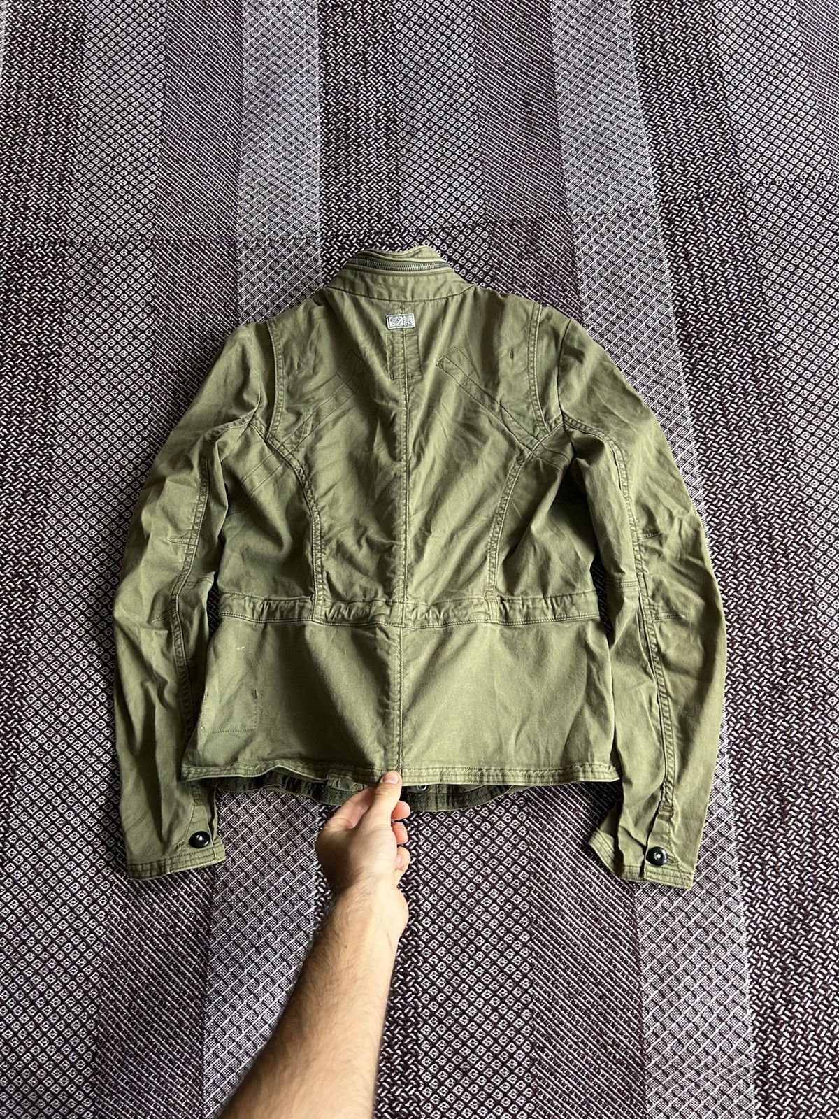 G-Star G-star Raw Cargo Line Women Denim Jacket Military Style Sz M Size M / US 6-8 / IT 42-44 - 15 Thumbnail