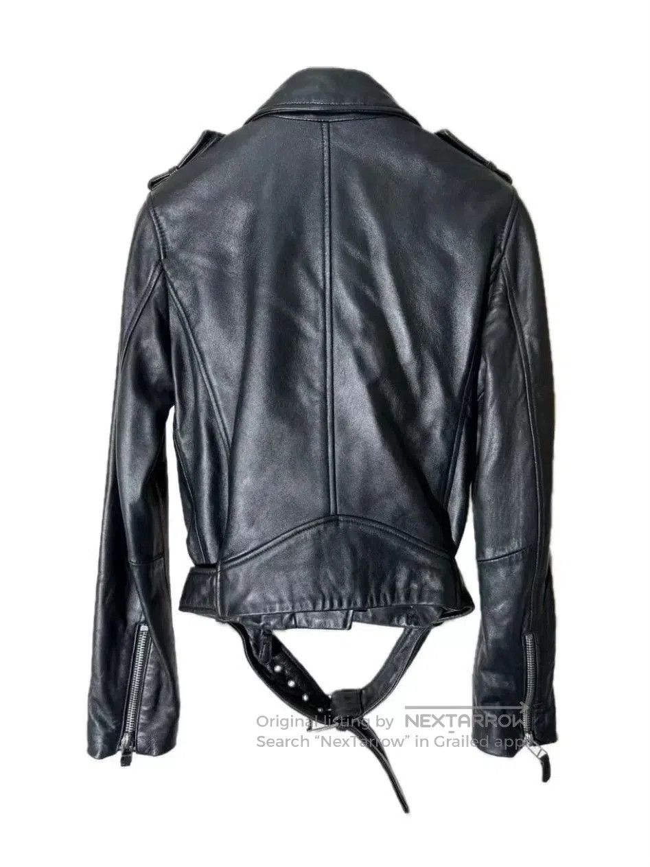 Jean Paul Gaultier black leather leopard print motorcycle jacket. Size US S / EU 44-46 / 1 - 2 Thumbnail