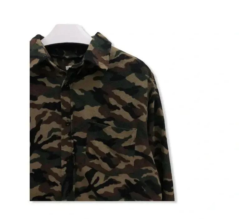 Flannel × Japanese Brand Japanese Brand Browny Military Design Flannel Shirt 👕 Size US S / EU 44-46 / 1 - 2 Thumbnail