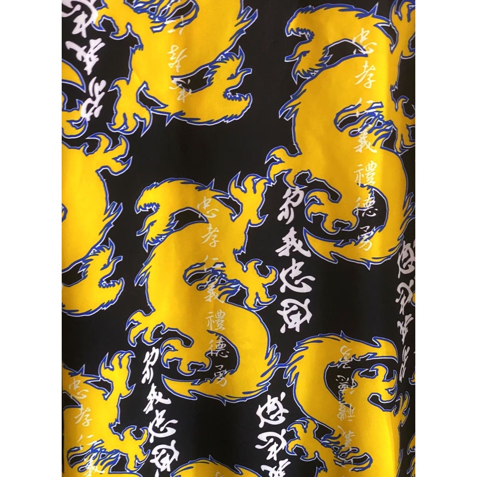 Vintage Paco WILD Asian Character oly Dragon Rockabilly Shirt XL Length 33 Size US XL / EU 56 / 4 - 4 Thumbnail