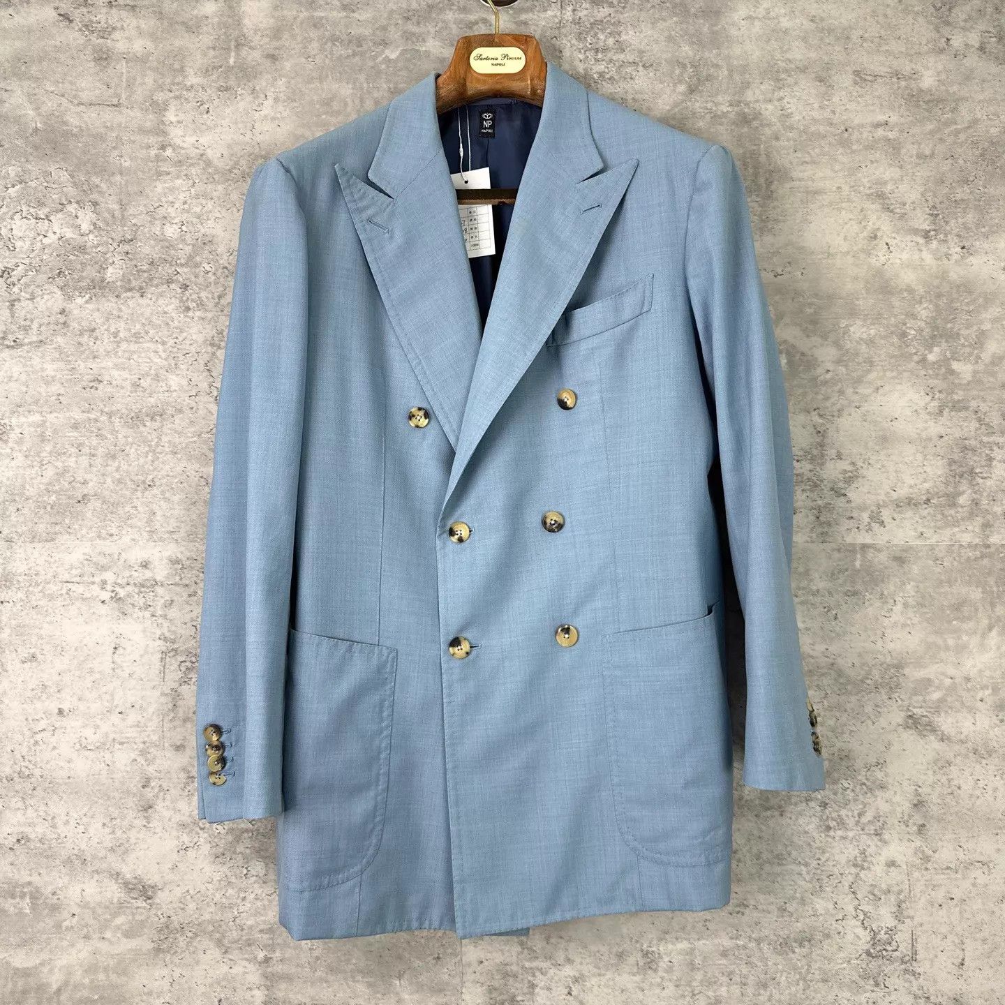 Other Sartoria Pirozzi Napoli Bespoke Suit 48-50 (Ambrosi) Size 48R - 2 Thumbnail