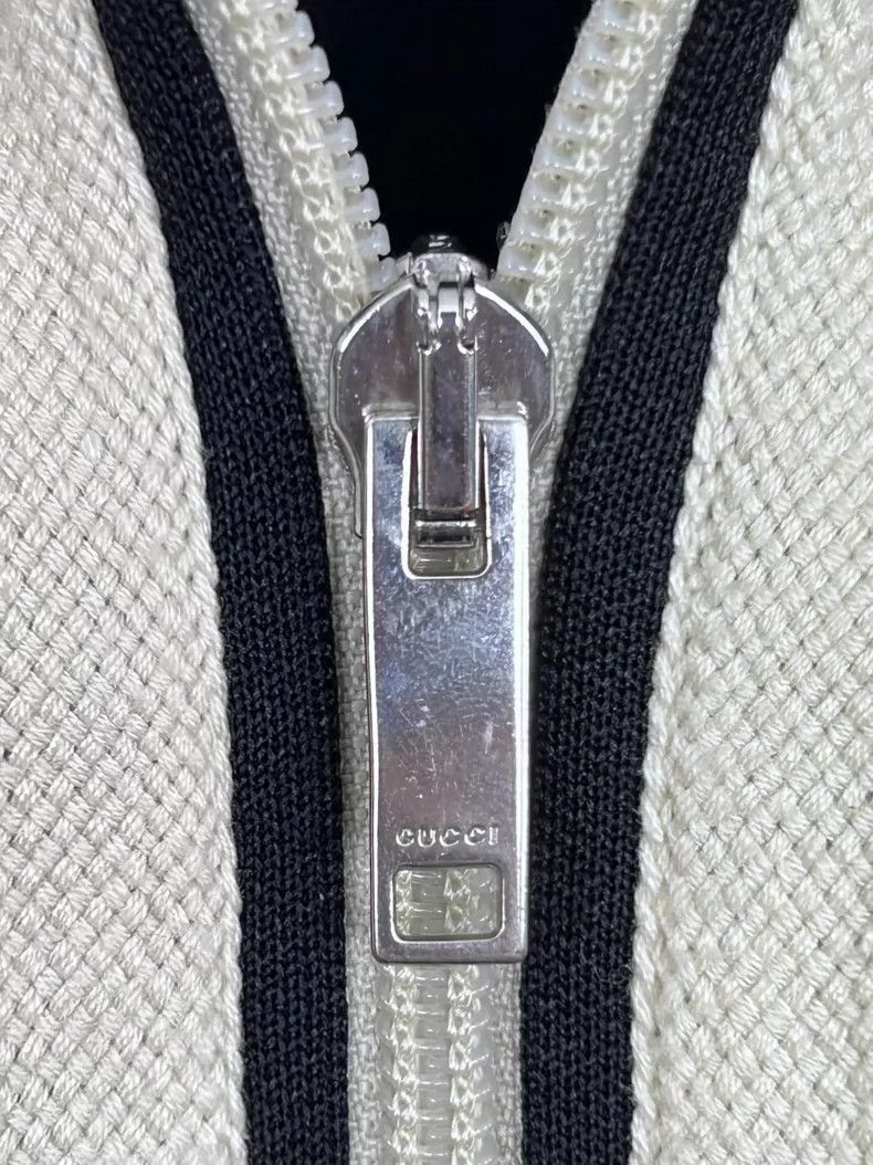 Gucci Gucci Long Sleeve Jacket with Logo Stripes-2506 Size US L / EU 52-54 / 3 - 8 Thumbnail