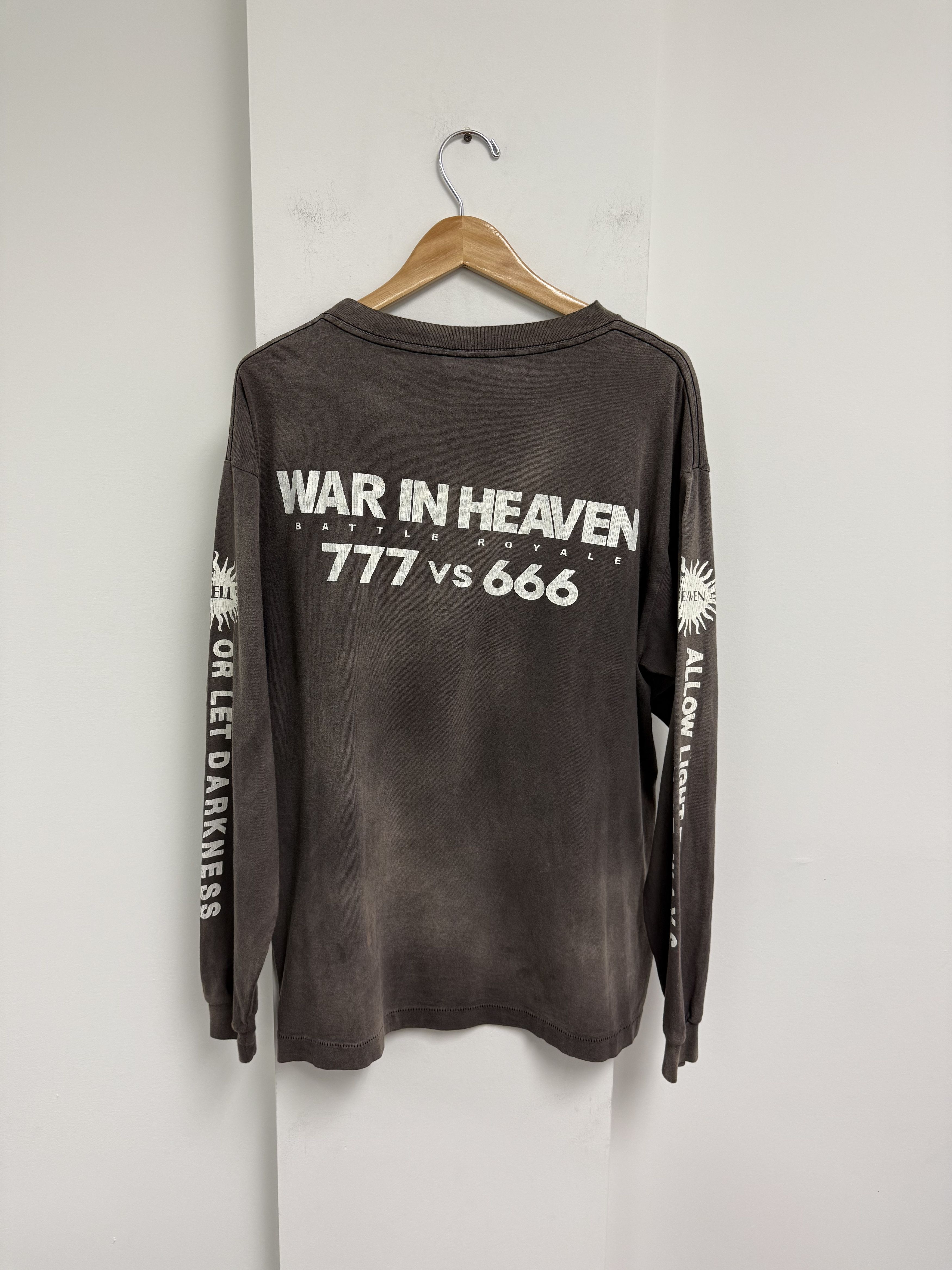 Saint Michael Saint Michael war in Heaven LS Tee Size US L / EU 52-54 / 3 - 2 Thumbnail