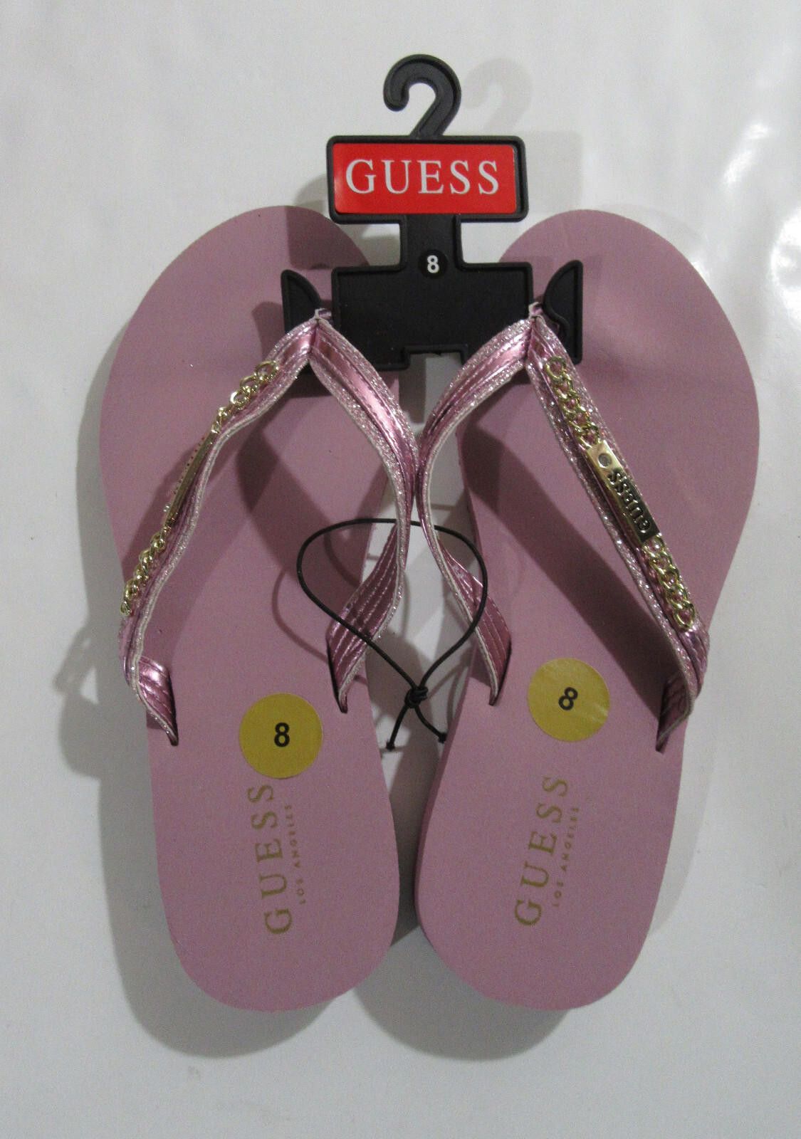 Guess Guess Women's Lately-C Flip Flops Sandals Light Pink New 8 Size US 8 / IT 38 - 5 Thumbnail