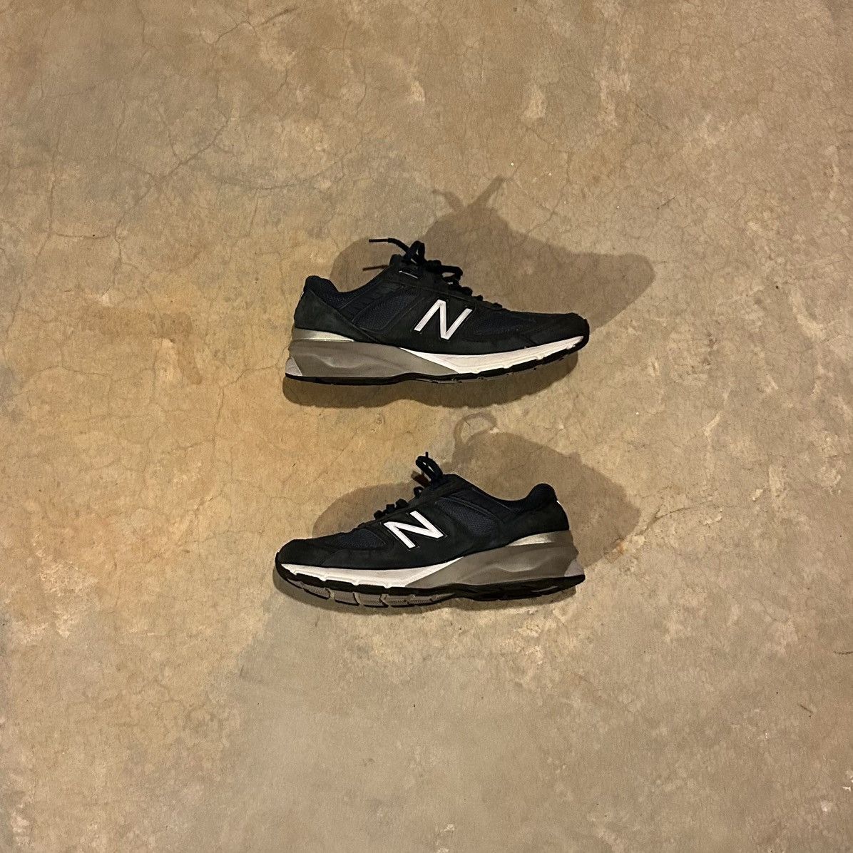 New Balance New Balance 990v5 Navy Blue US 12 Made in USA 🇺🇸 Size US 12 / EU 45 - 3 Thumbnail