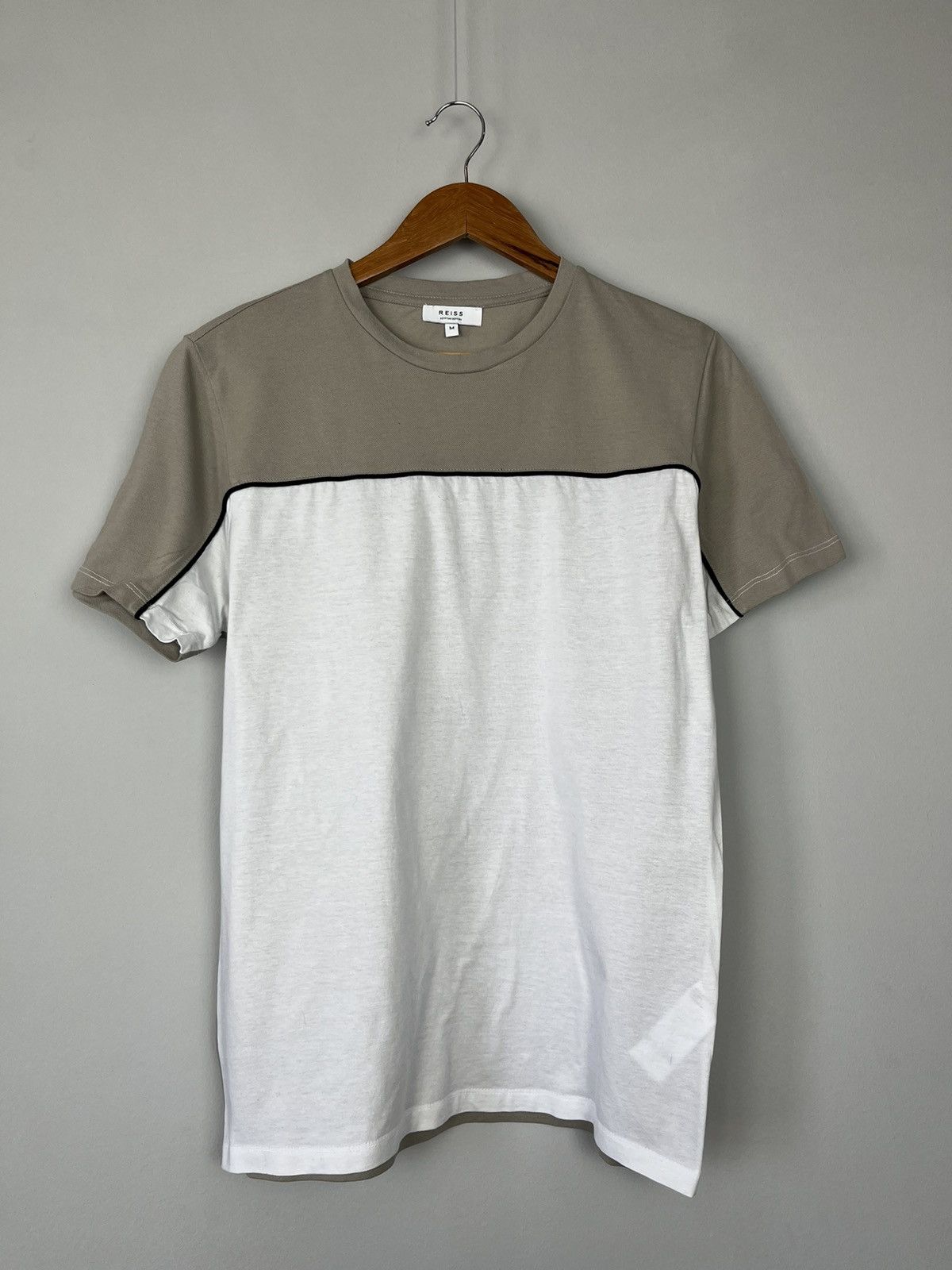 Reiss Reiss Monte Luxury Tee Shirt Size US M / EU 48-50 / 2 - 1 Thumbnail
