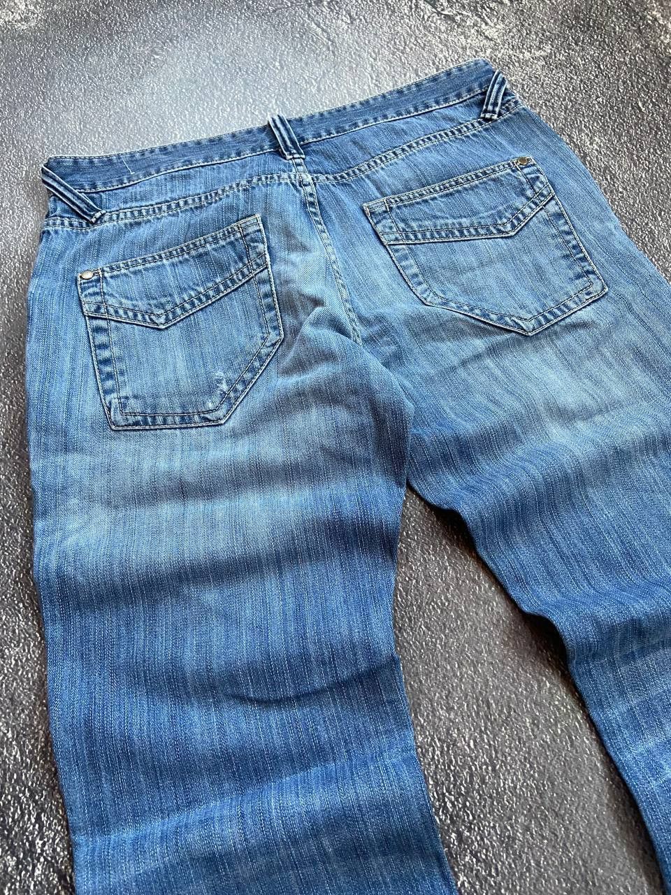 Other Jeans Dirty Pants faded crash denim thrashed y2k distressed Size US 36 / EU 52 - 6 Thumbnail