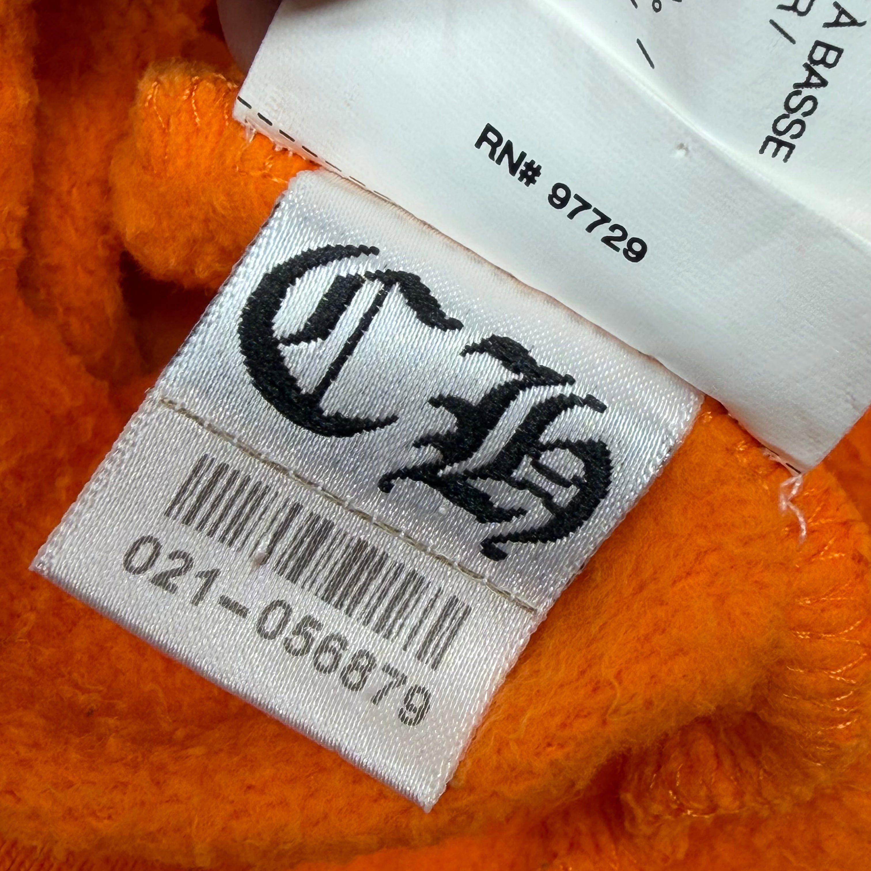 Chrome Hearts Chrome Hearts x Off-White Scroll Logo Hoodie Orange S Size US S / EU 44-46 / 1 - 7 Thumbnail