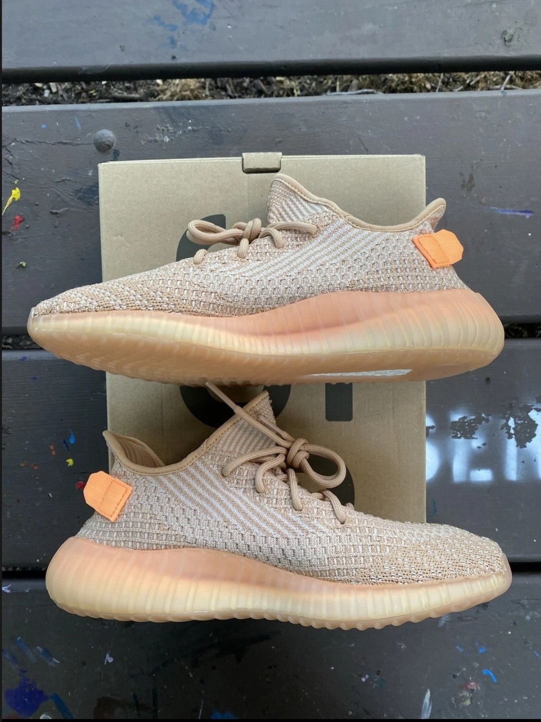 Adidas Adidas Yeezy Boost 350 V2 Clay EG7490 Size 9 Men Size US 9 / EU 42 - 4 Thumbnail