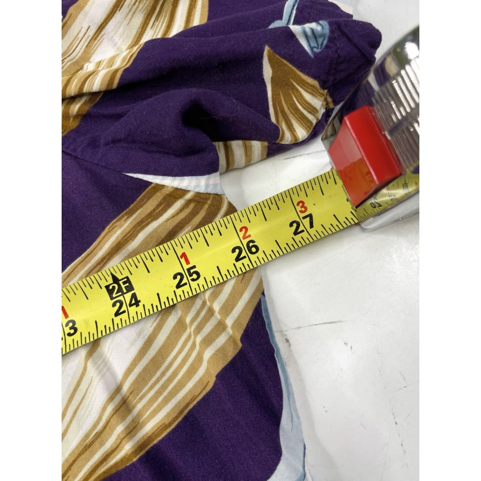 Paradise Found VINTAGE Paradise Found Hawaiian Shirt Men XL Purple Floral Paradise Found Shirt Hawaiian Retro Tropical All Seasons Lightweight Button-Up M EN? Size US XL / EU 56 / 4 - 5 Thumbnail
