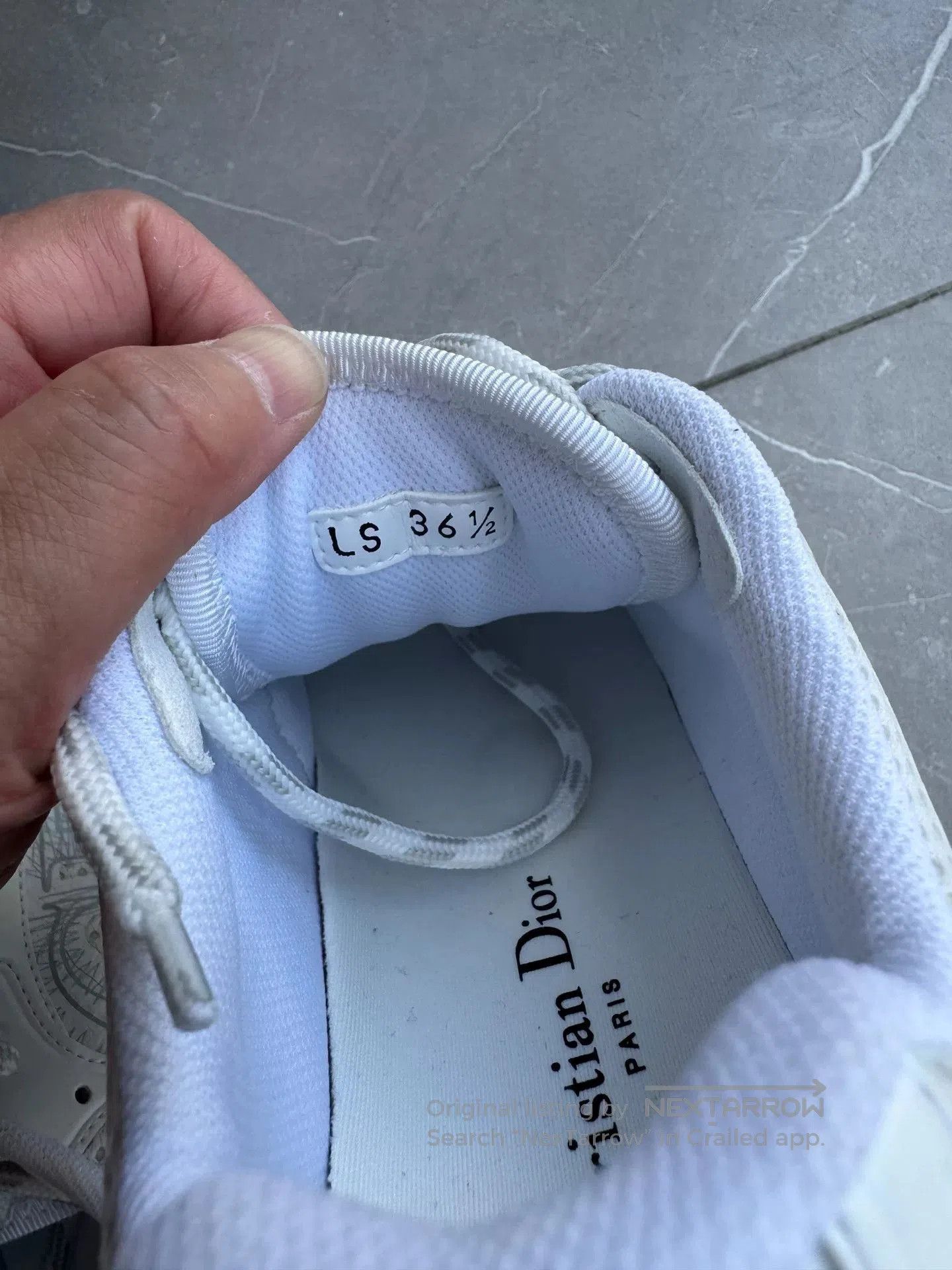 Dior Dior Chrono Leather Sneakers. Size US 5.5 / IT 35.5 - 7 Thumbnail
