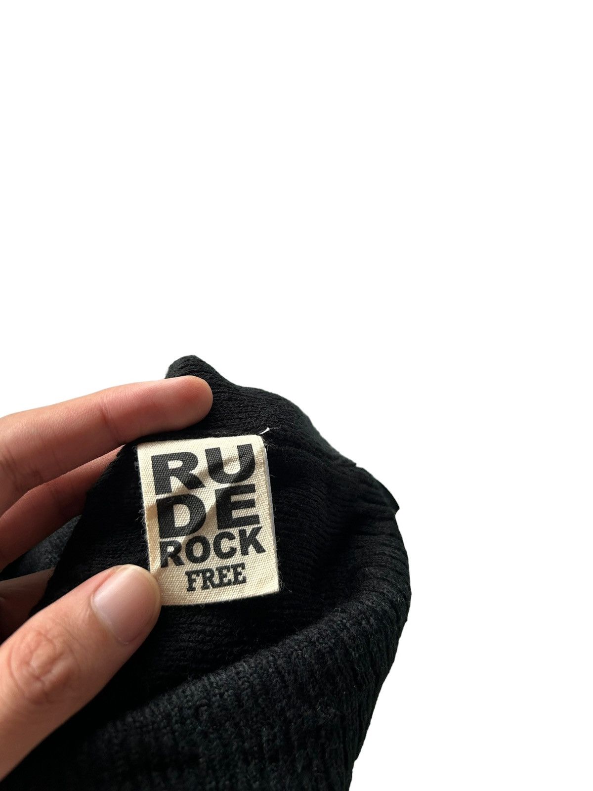 14th Addiction × Hysteric Glamour × Japanese Brand MADE BY ROCK N' ROLL RUDE ROCK BEANIE HATS☠️🎌🎌 Size ONE SIZE - 4 Thumbnail