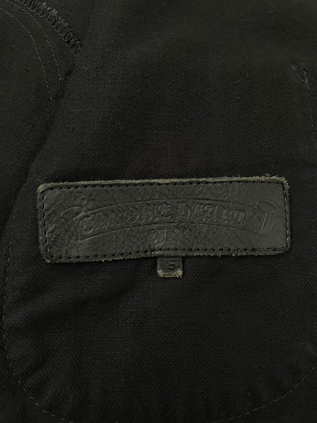 Chrome Hearts Chrome Hearts Western Cross Patched Denim Jacket Size US S / EU 44-46 / 1 - 7 Thumbnail