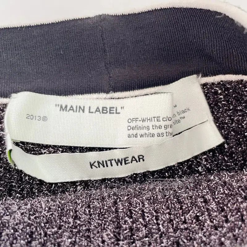 Off-White Off-White Gray Knit Bodycon Skirt M . Size 28" / US 6 / IT 42 - 5 Thumbnail