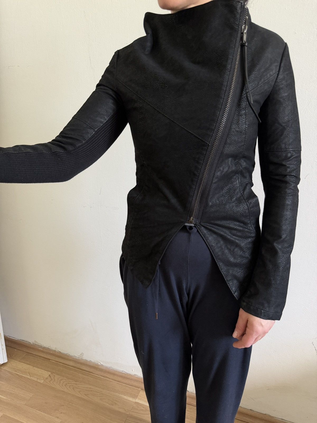 If Six Was Nine Vintage goth abstract zip jacket if6was9 lgb 2000s y2k rare Size XS / US 0-2 / IT 36-38 - 2 Thumbnail